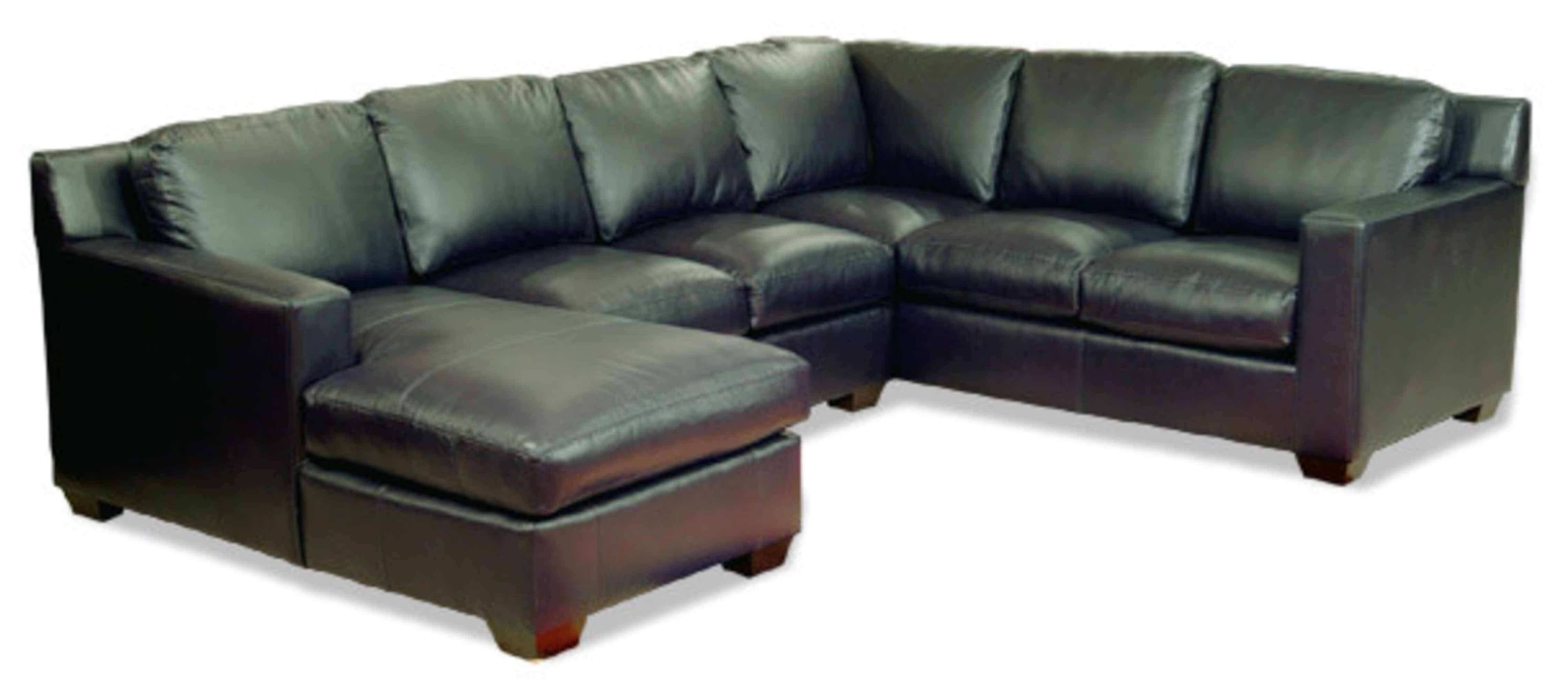 Caribou Leather Sectional - Image 4