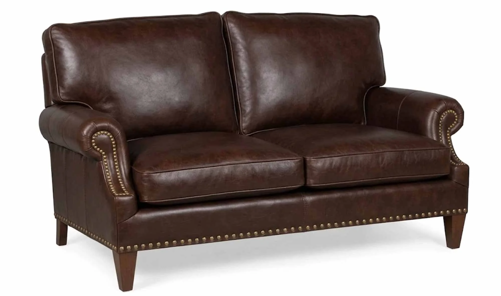 Caroline Leather Loveseat