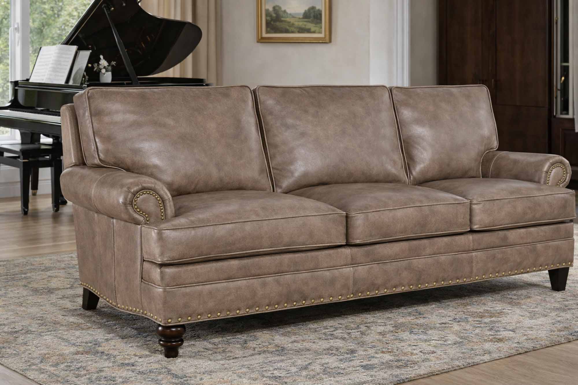 Carrado Leather Sofa - Image 13