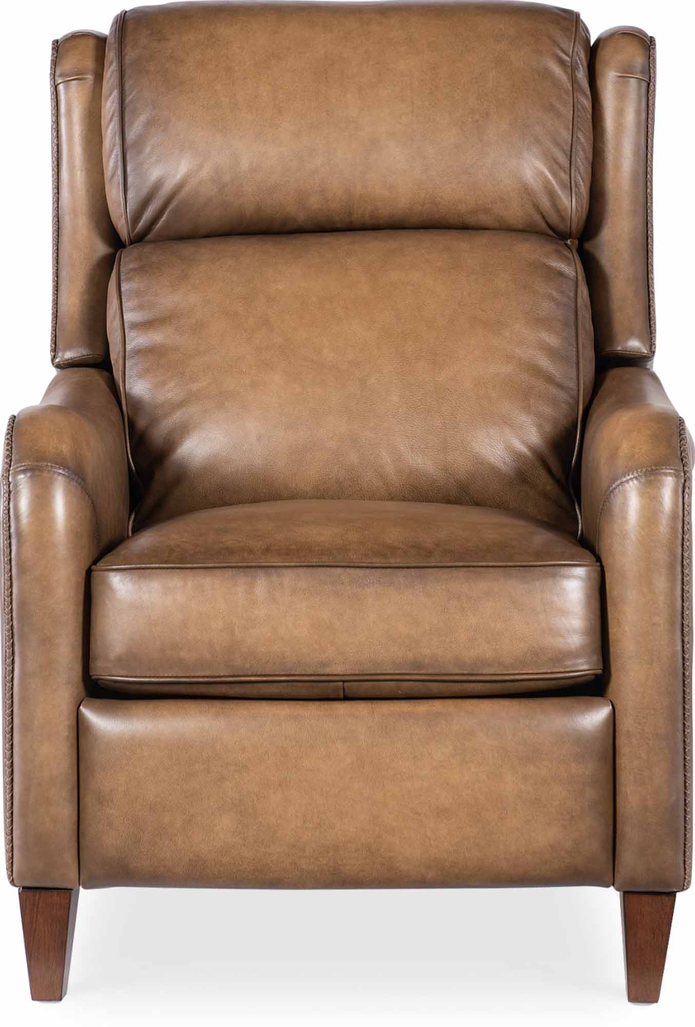 Carrington Leather Power Recliner With Articulating Headrest - Image 2