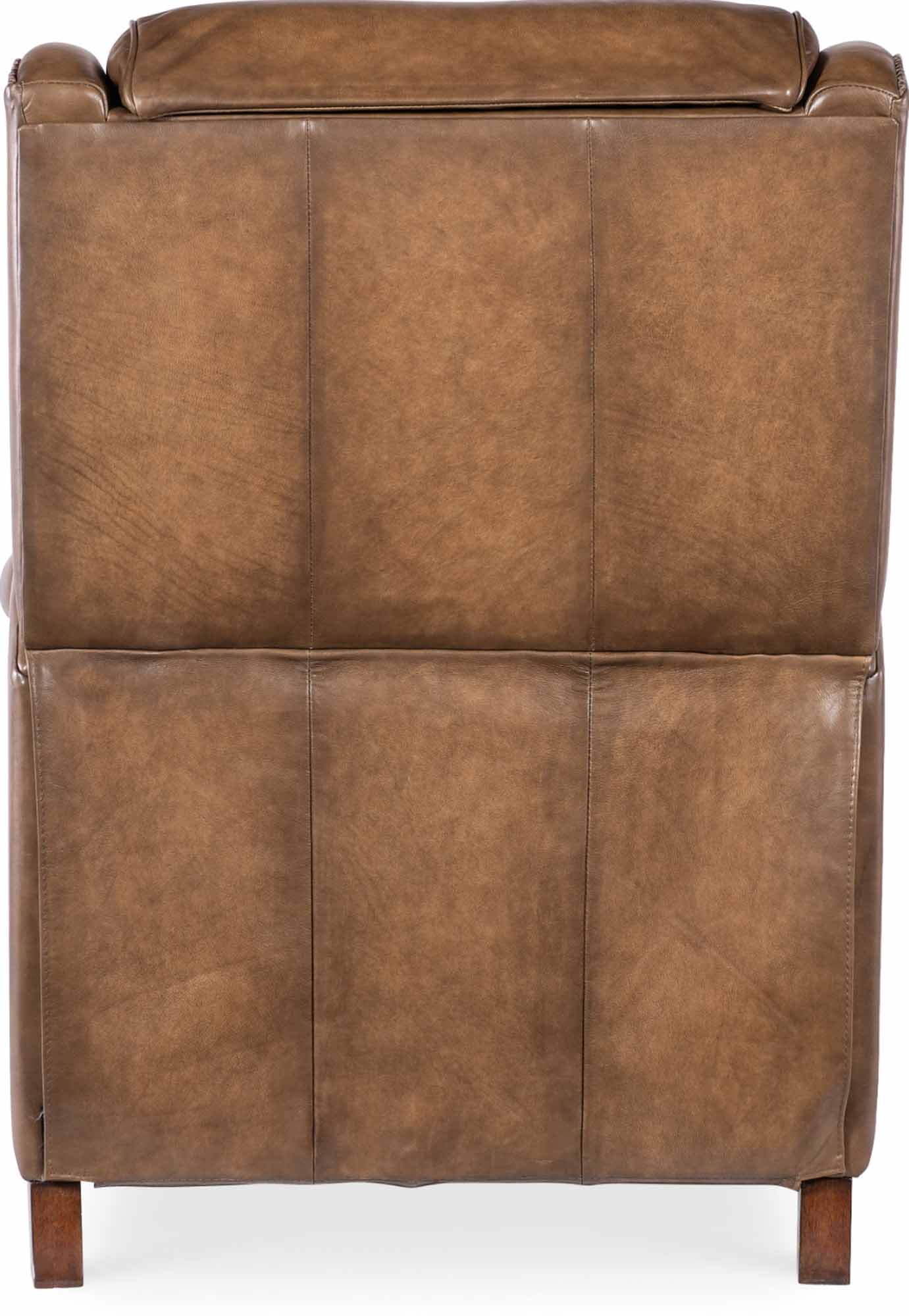 Carrington Leather Power Recliner With Articulating Headrest - Image 4