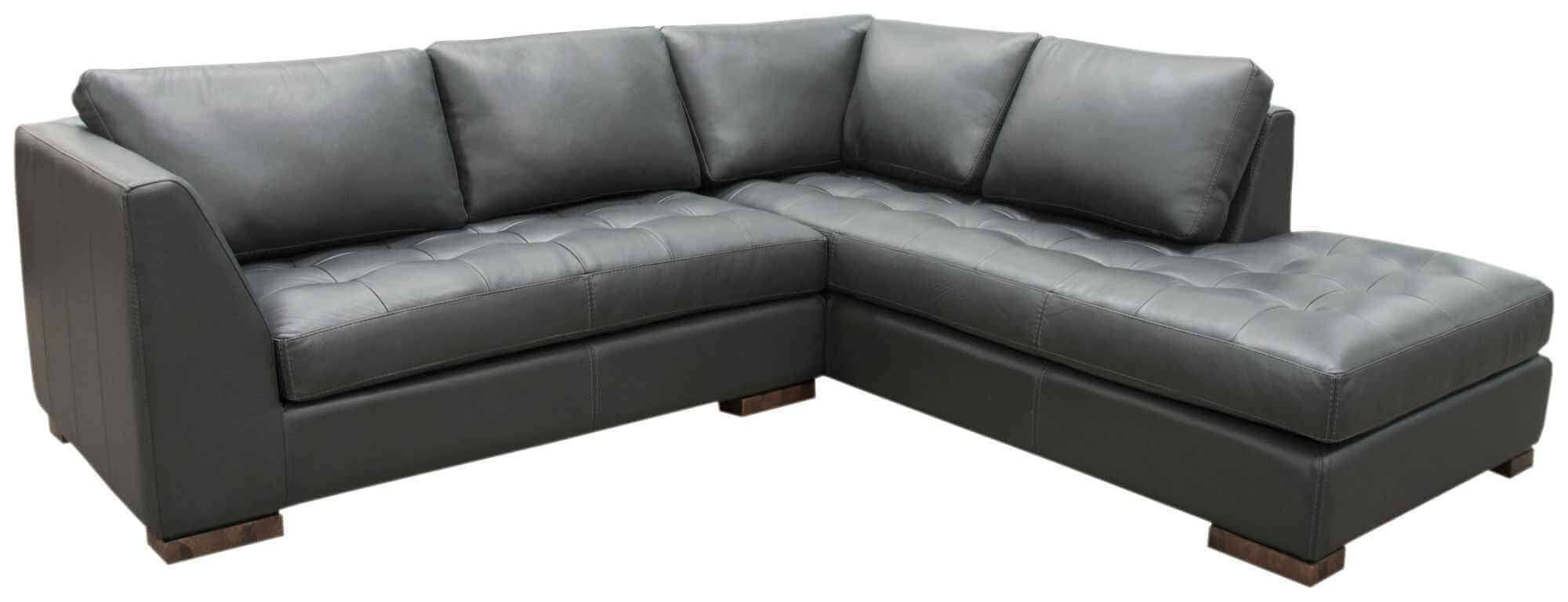 City View Leather Sectional