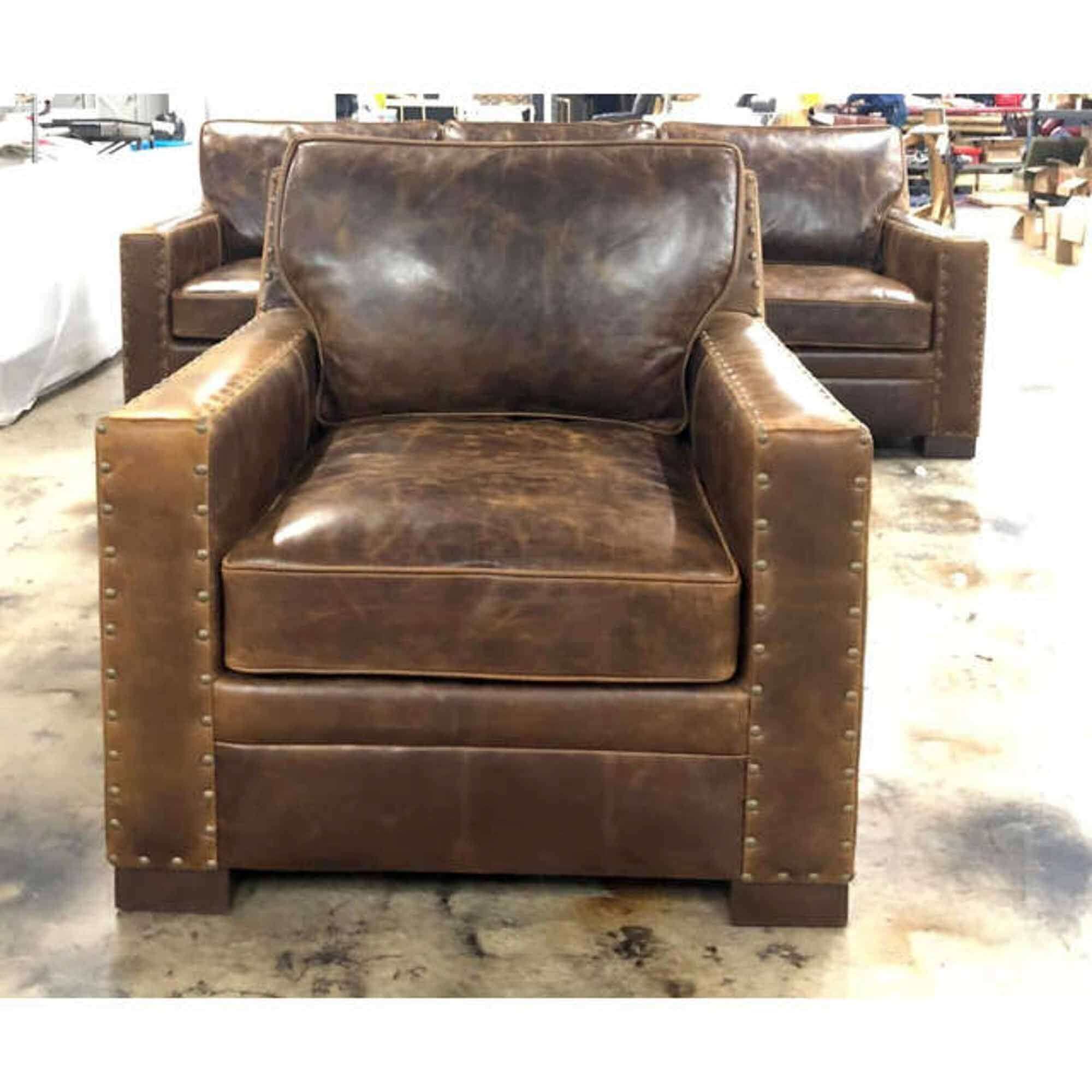 Clark Leather Chair - Image 2