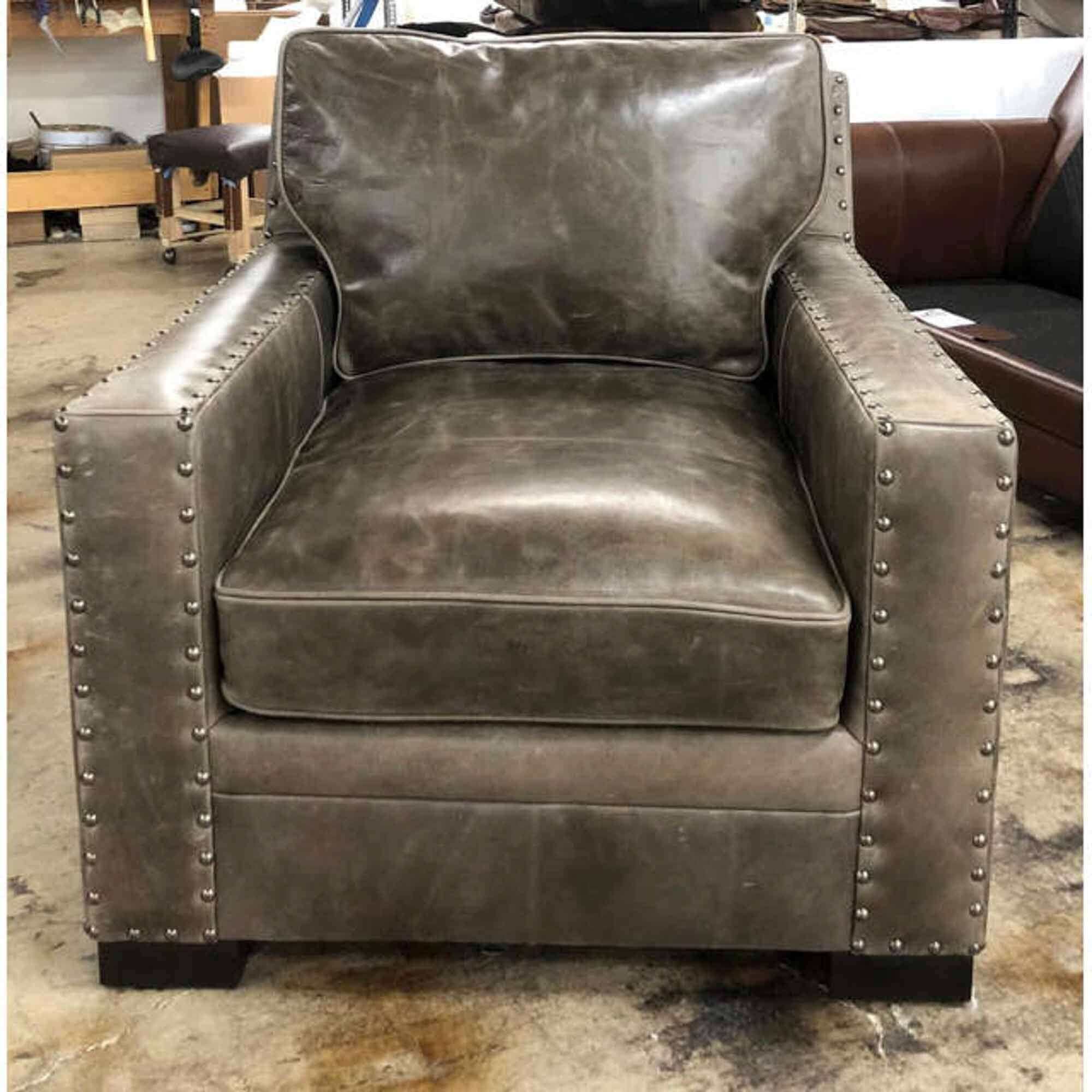 Clark Leather Chair - Image 3