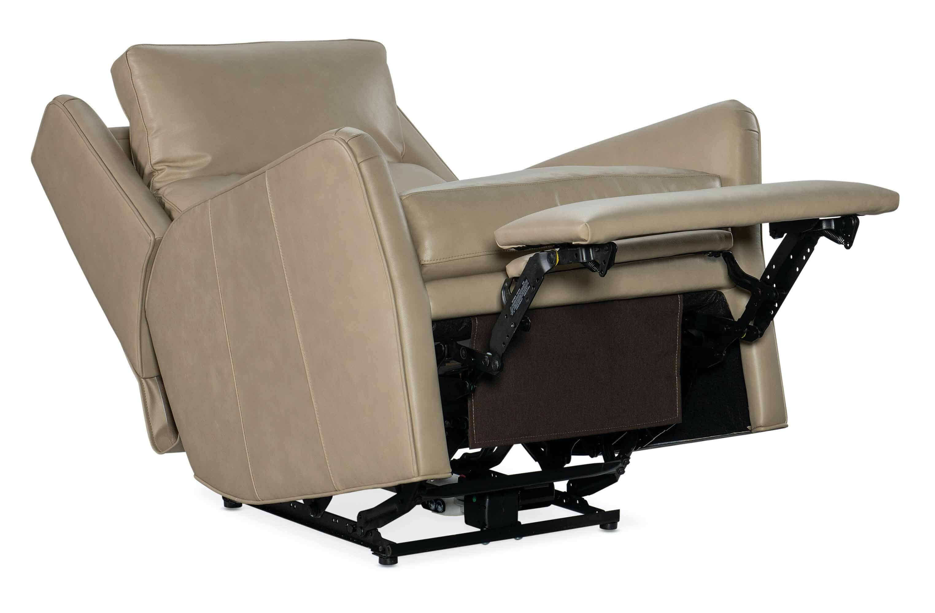 Cloud Leather Power Zero Gravity Recliner With Articulating Headrest - Image 6