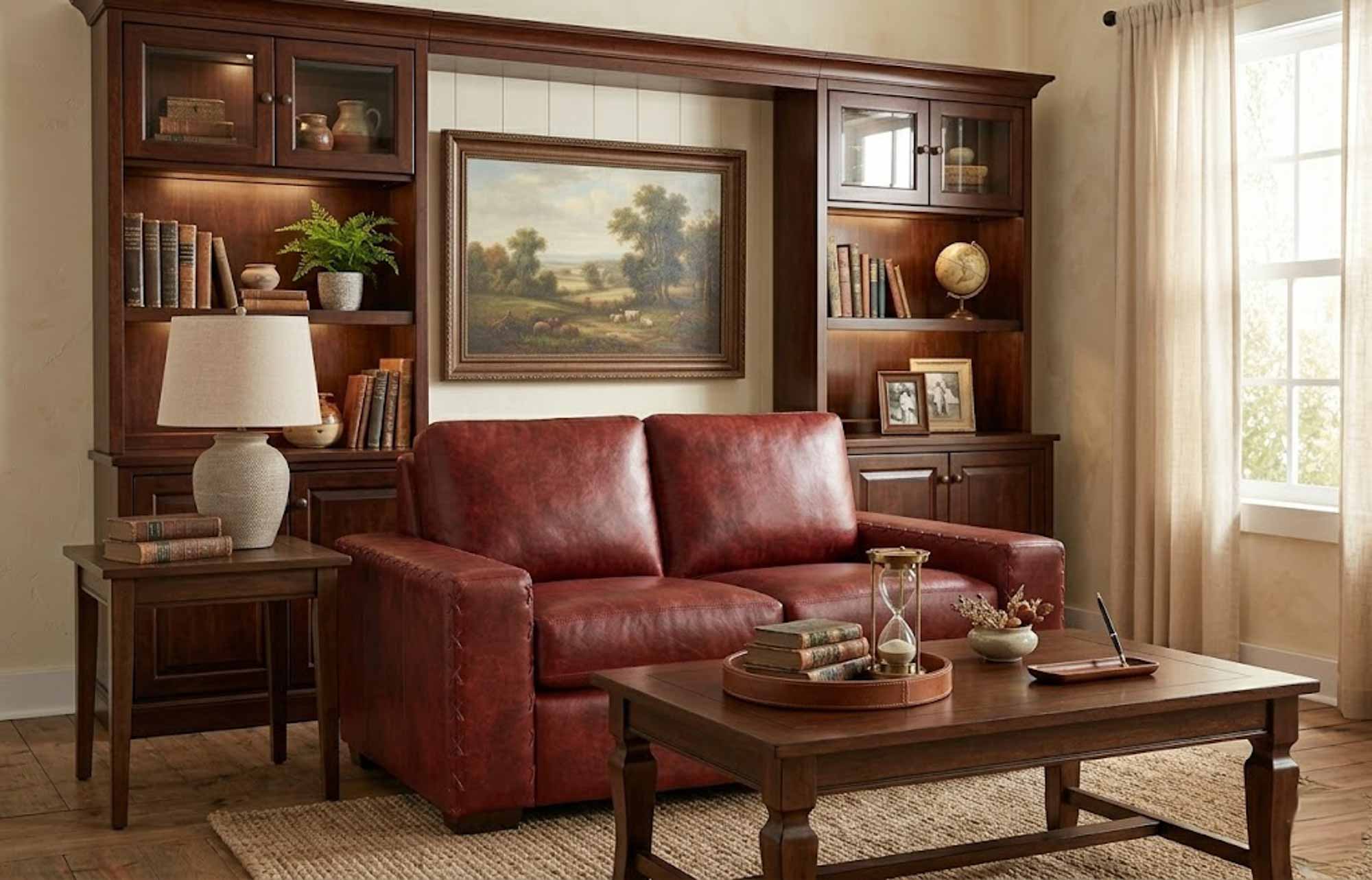Colorado Leather Loveseat - Image 3