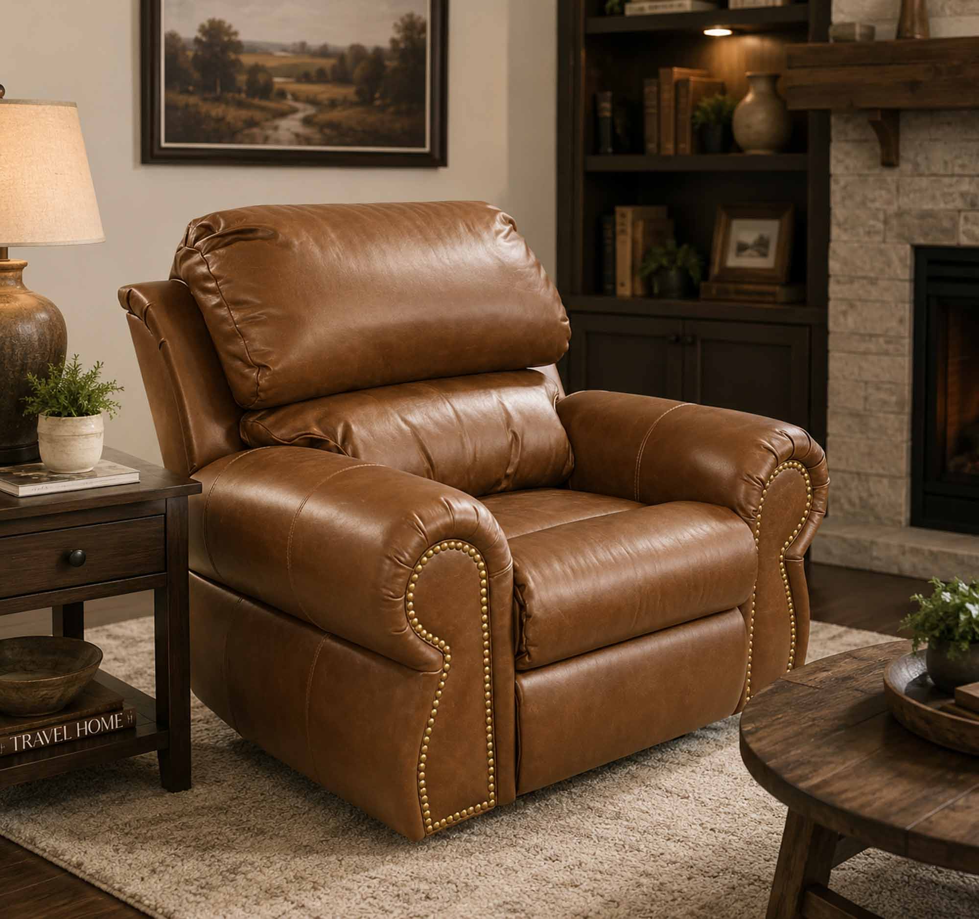 Cortina Leather Recliner - Image 5