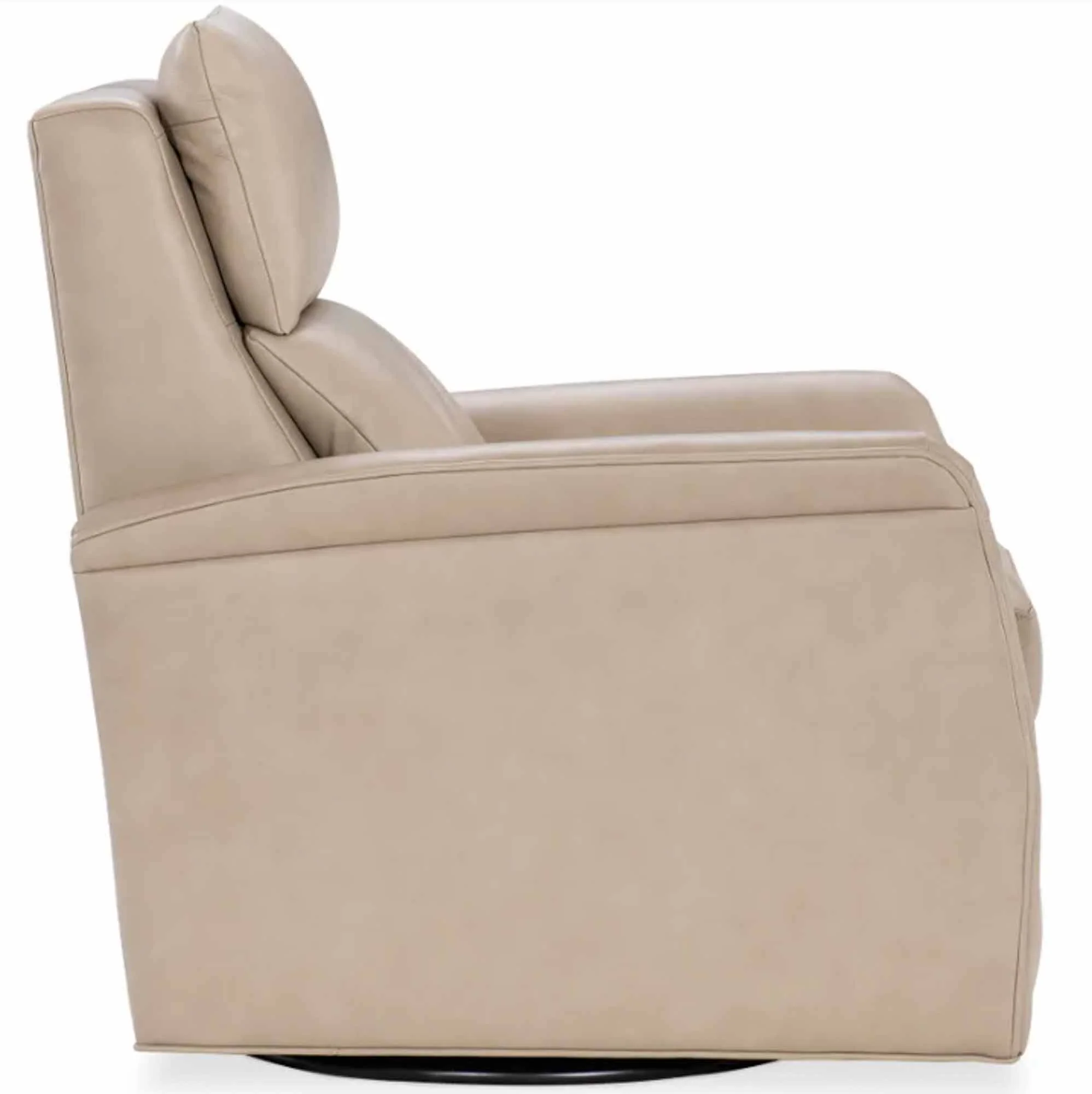 Dannie Leather Swivel Glider Recliner - Image 10