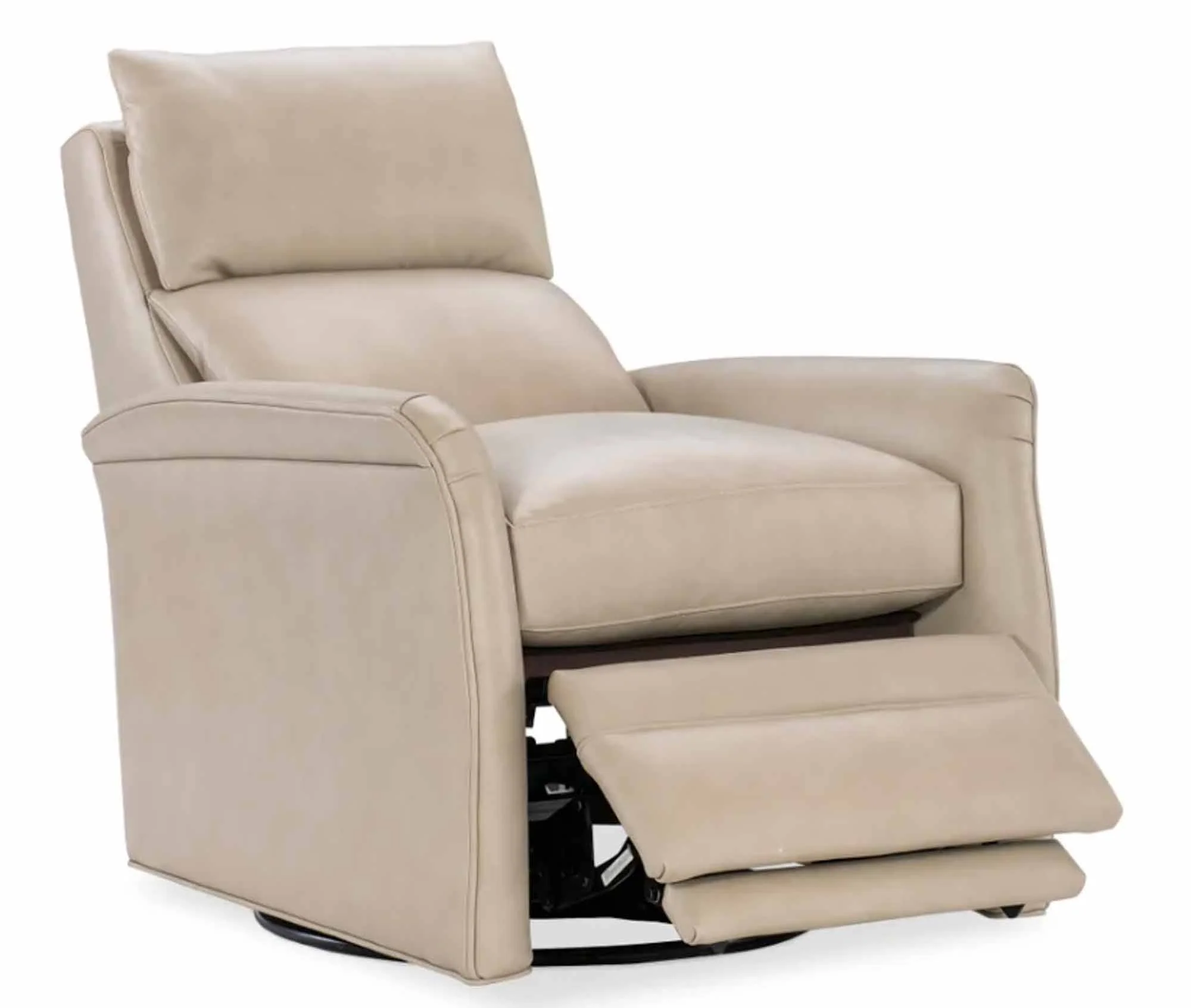 Dannie Leather Swivel Glider Recliner - Image 12