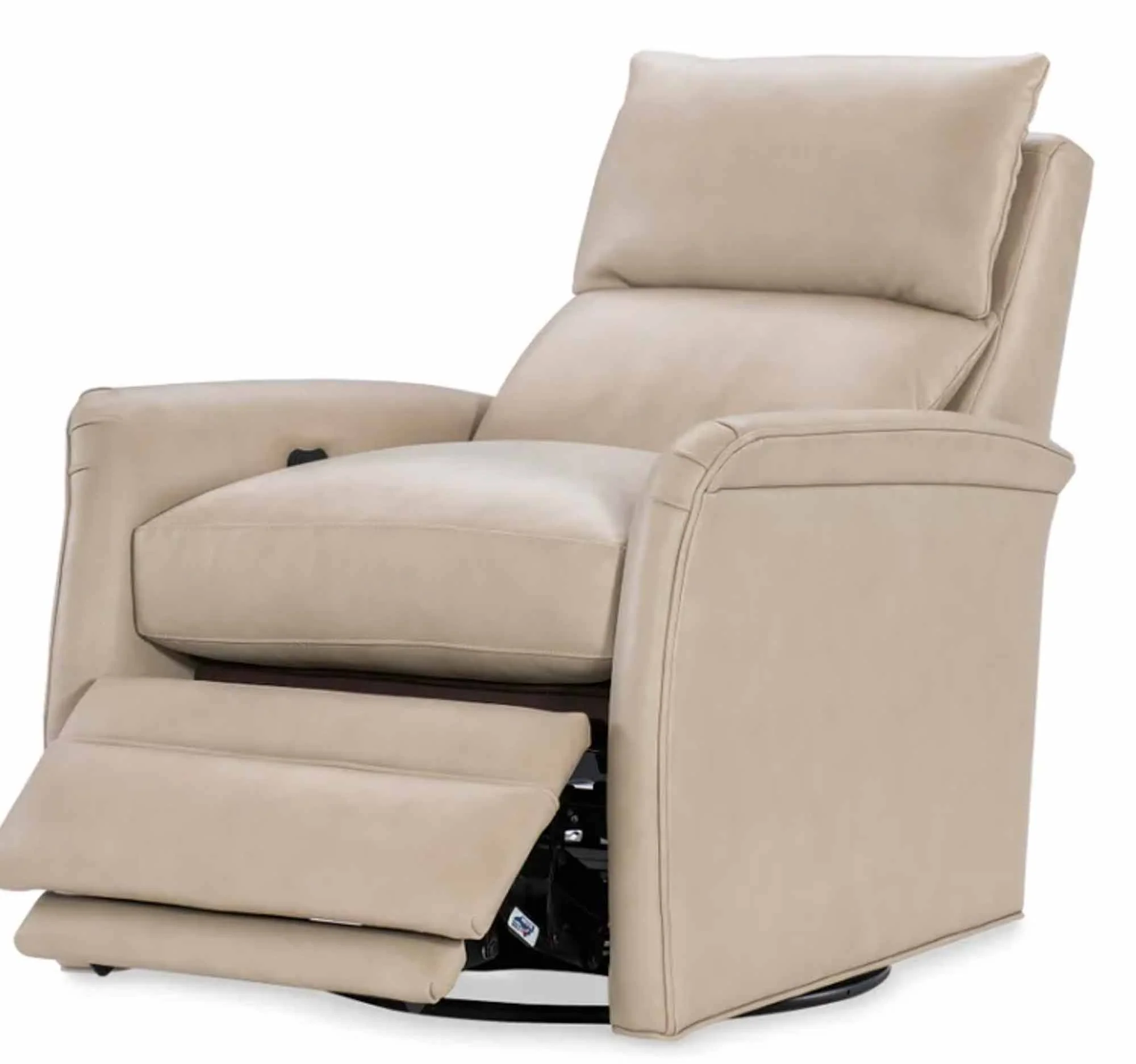 Dannie Leather Swivel Glider Recliner - Image 13