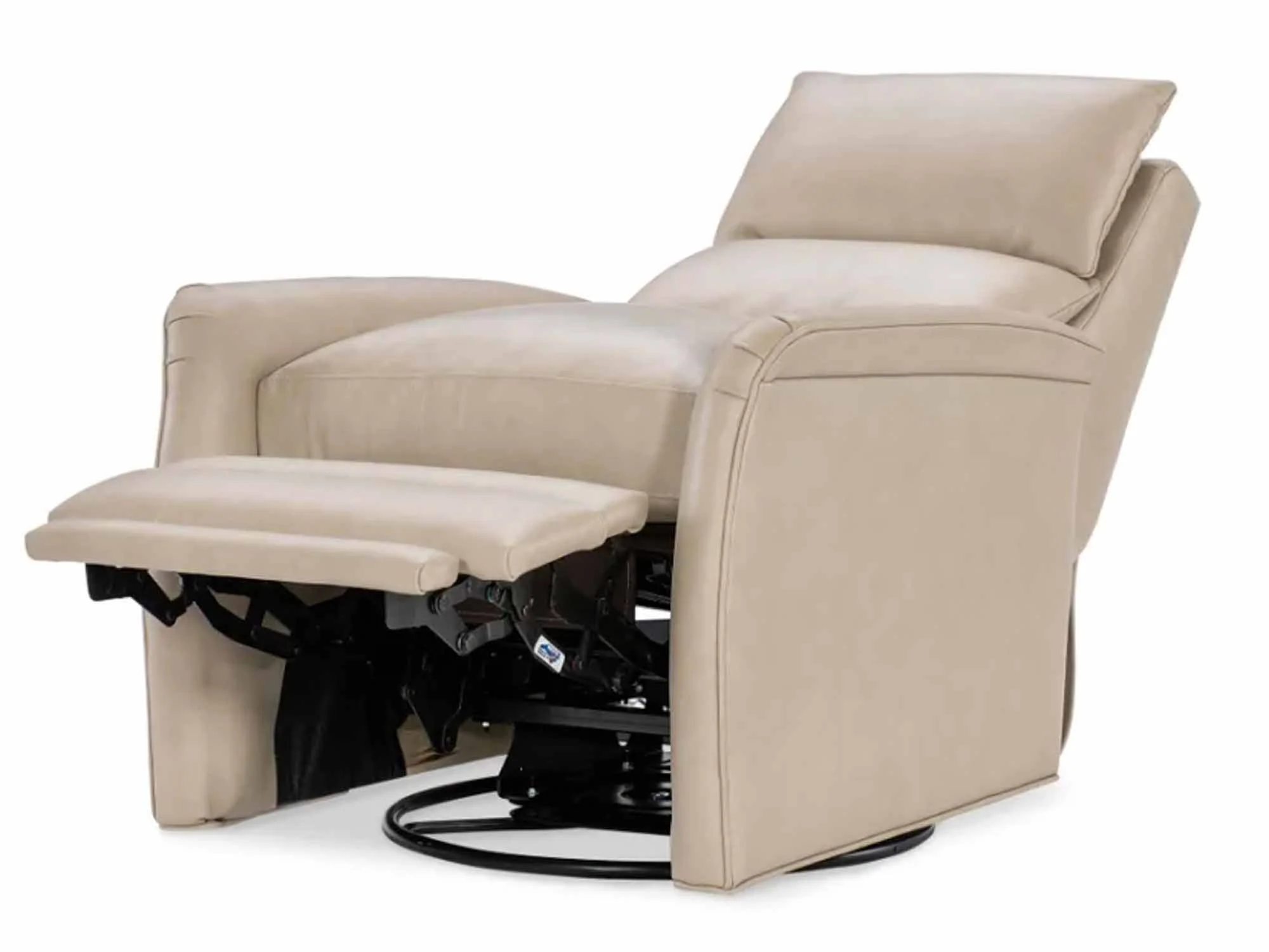 Dannie Leather Swivel Glider Recliner - Image 15