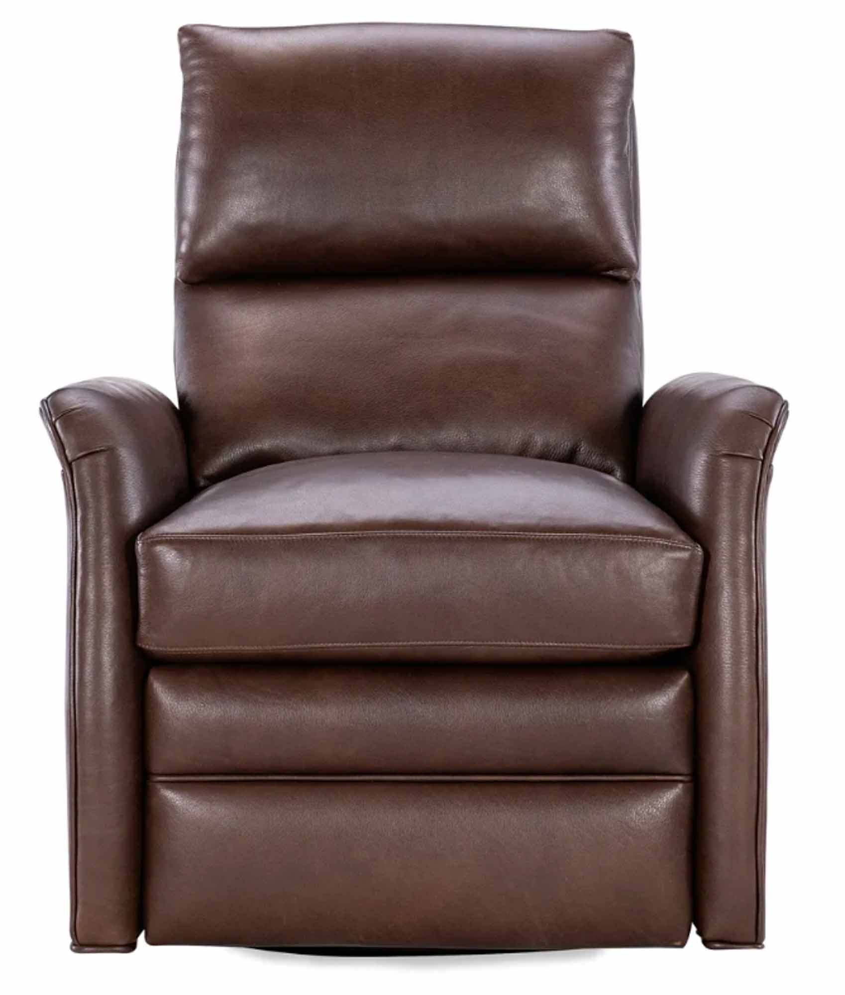 Dannie Leather Swivel Glider Recliner - Image 2