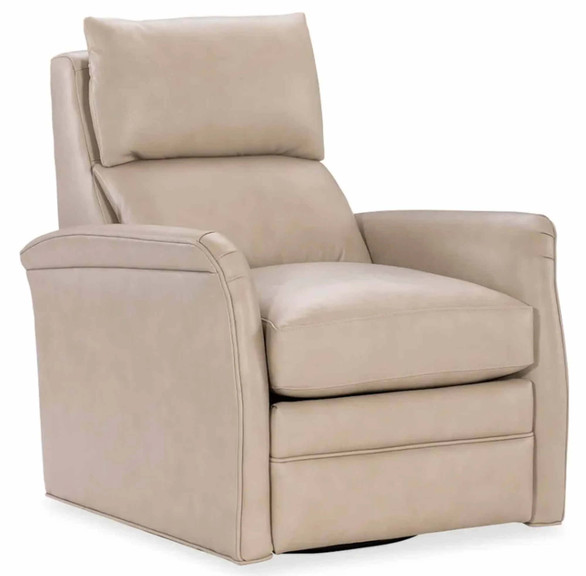 Dannie Leather Swivel Glider Recliner - Image 7
