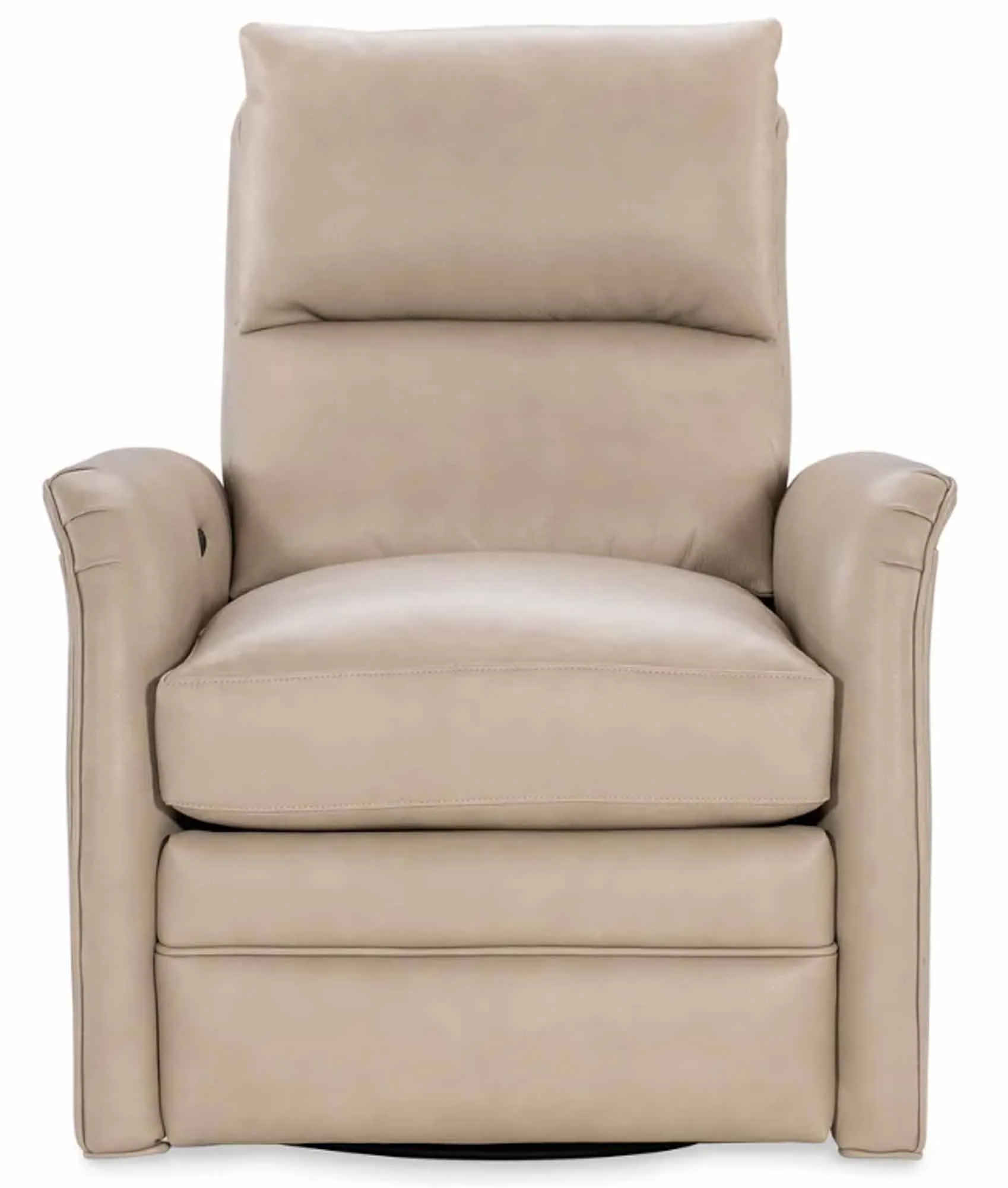 Dannie Leather Swivel Glider Recliner - Image 9