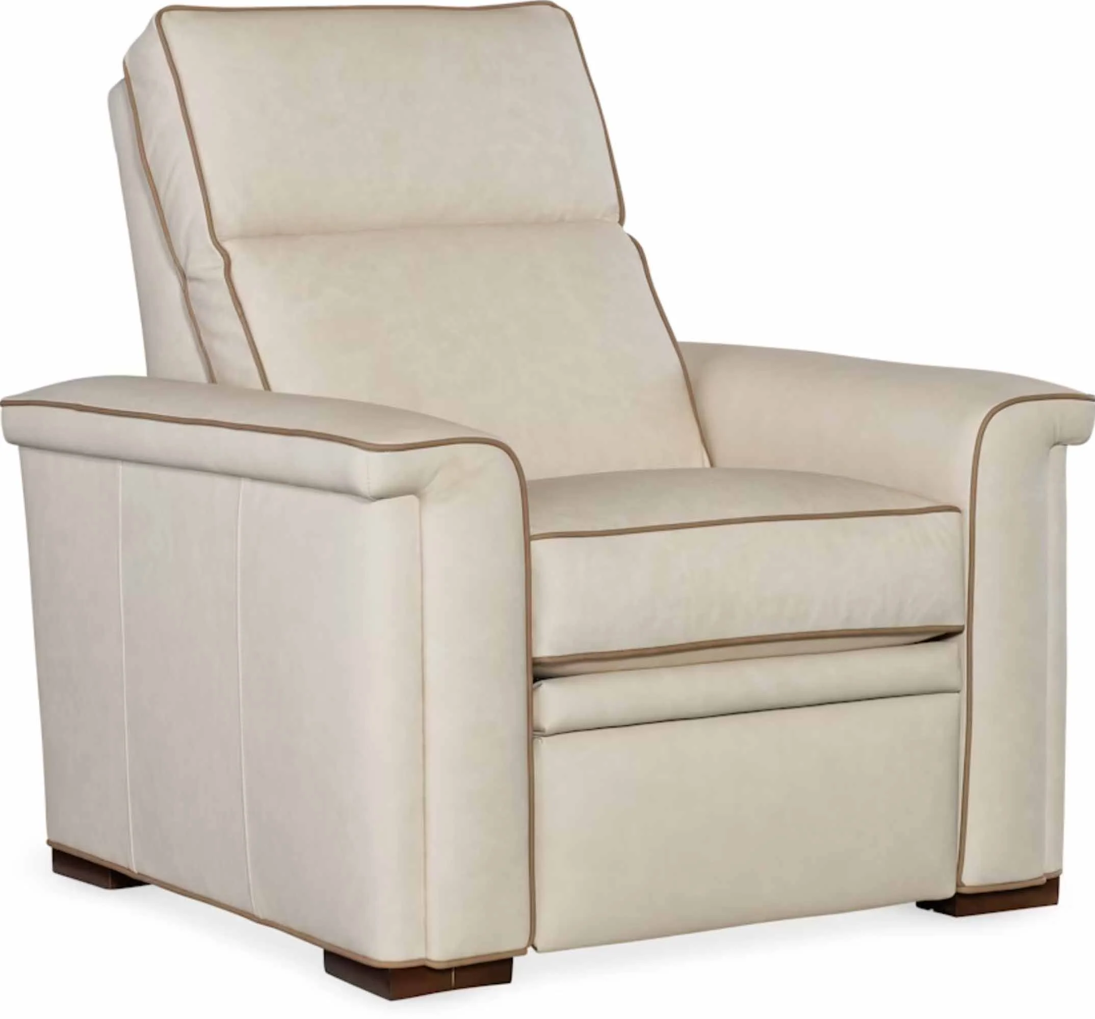 Decker Leather Zero Gravity Power Recliner With Articulating Headrest