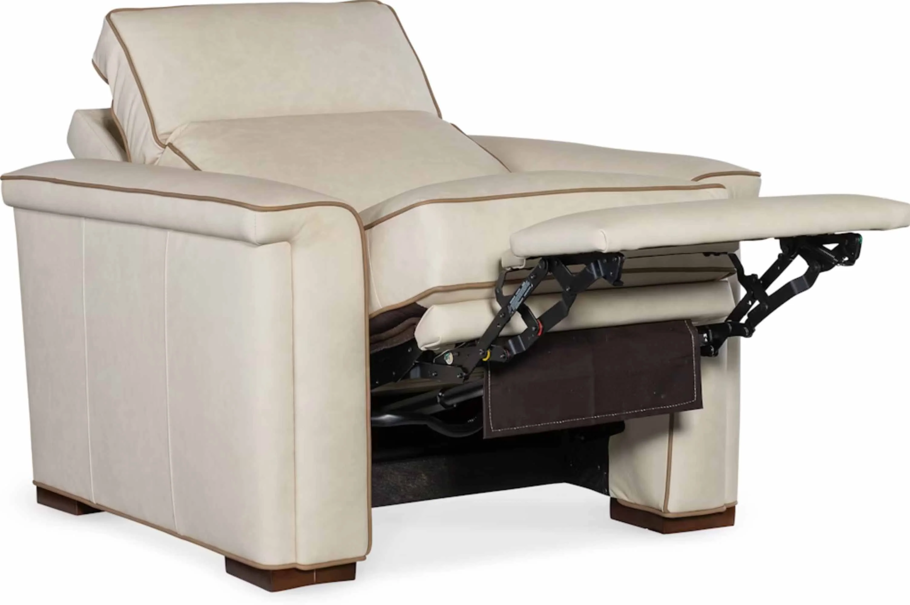 Decker Leather Zero Gravity Power Recliner With Articulating Headrest - Image 3