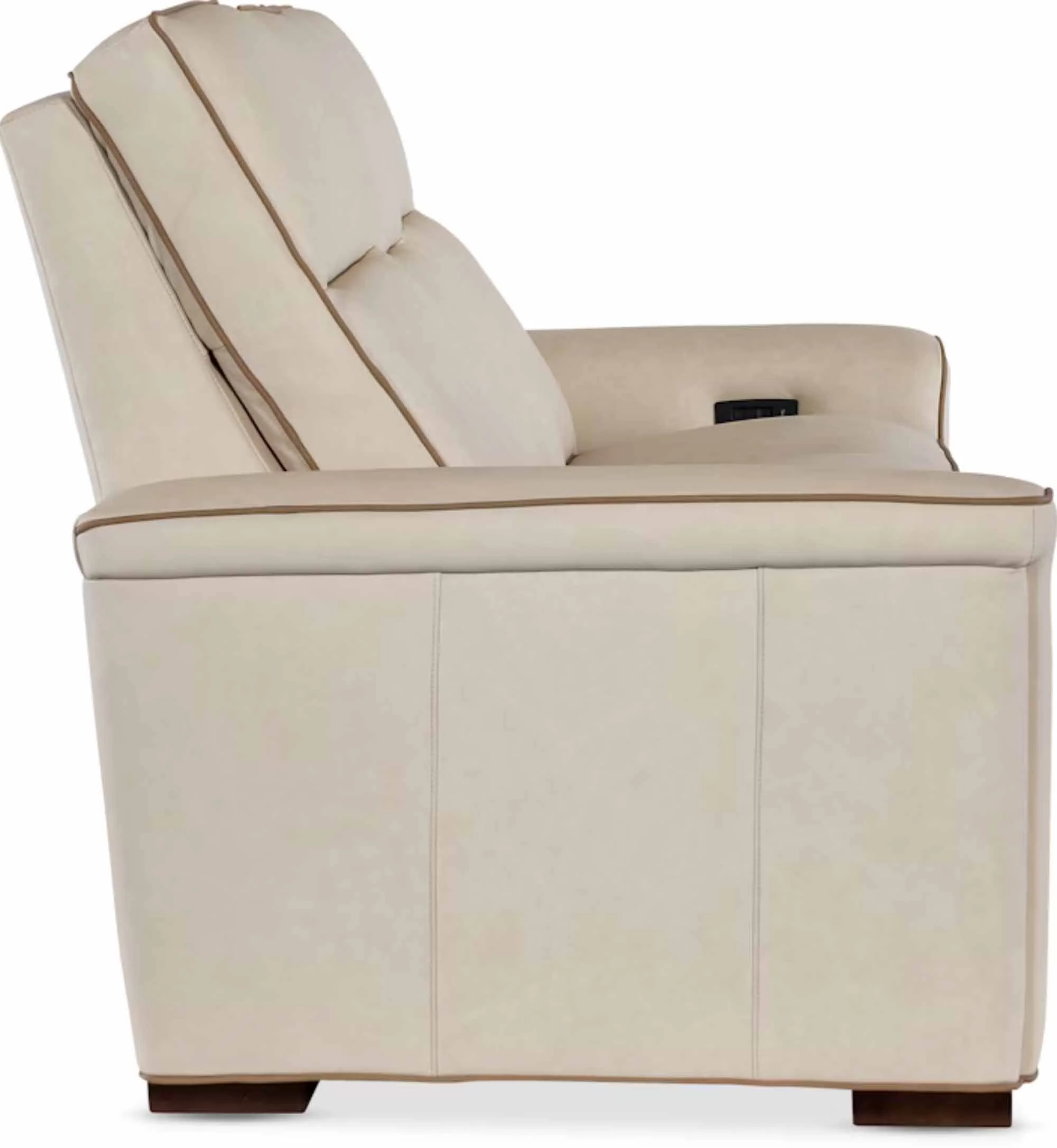 Decker Leather Zero Gravity Power Reclining Sofa With Articulating Headrest - Image 3