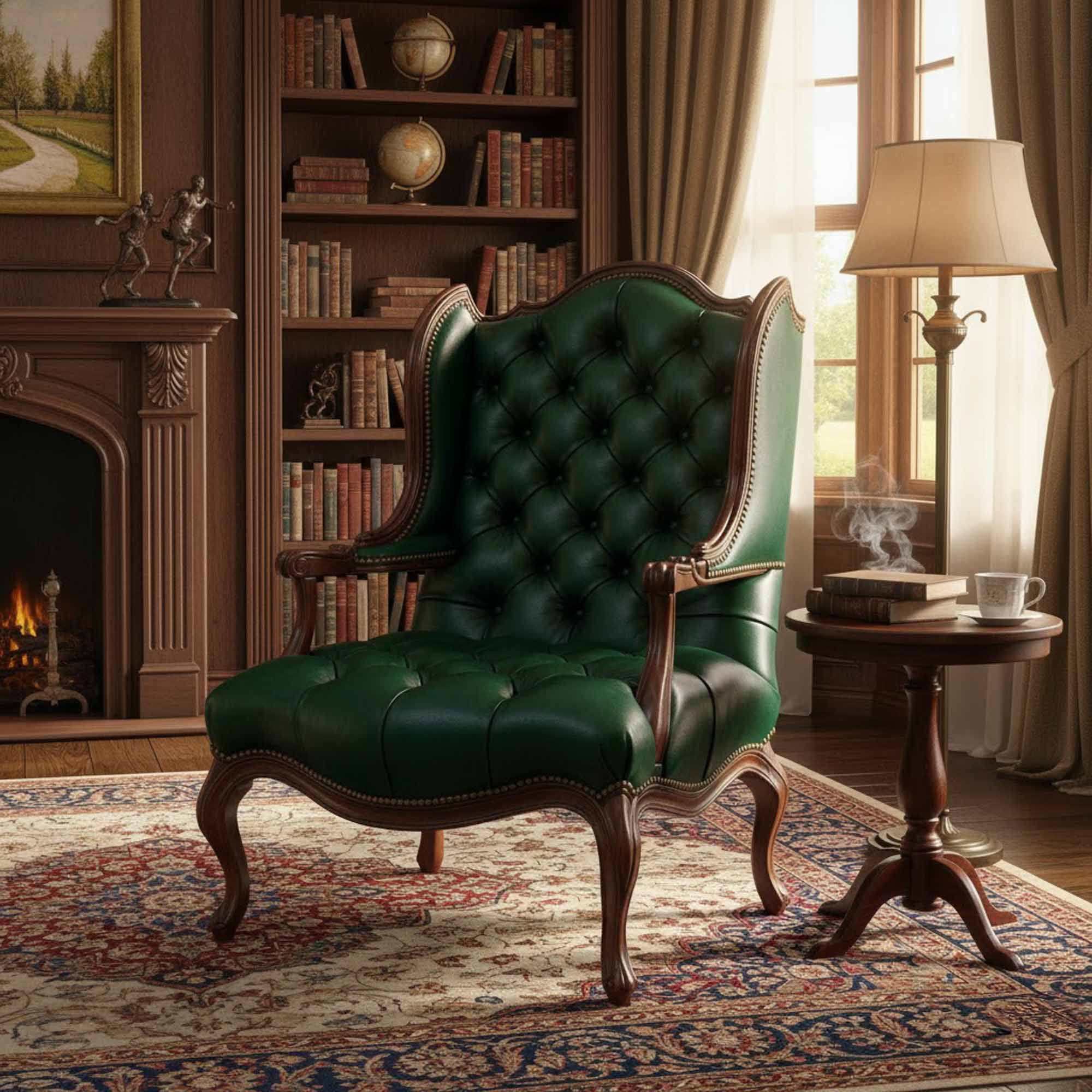 Delores Leather Chair - Image 2