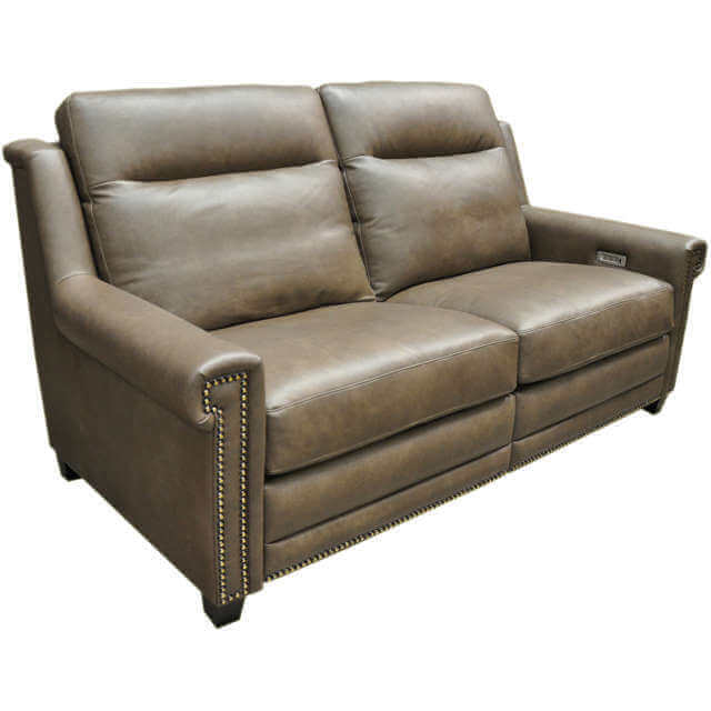 Diane Leather Power Reclining Loveseat With Articulating Headrest