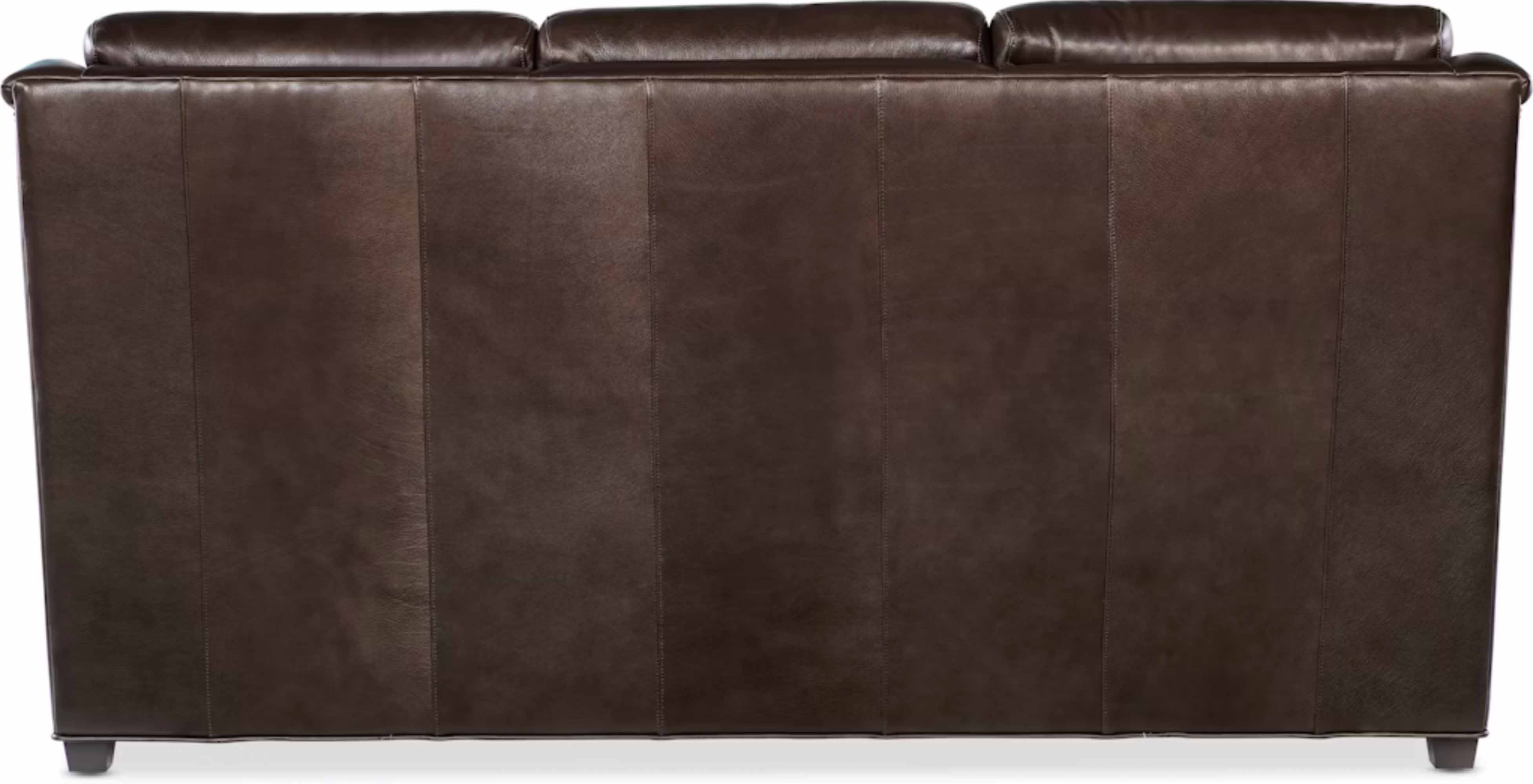 Dominos Leather Power Reclining Sofa With Articulating Headrest - Image 4