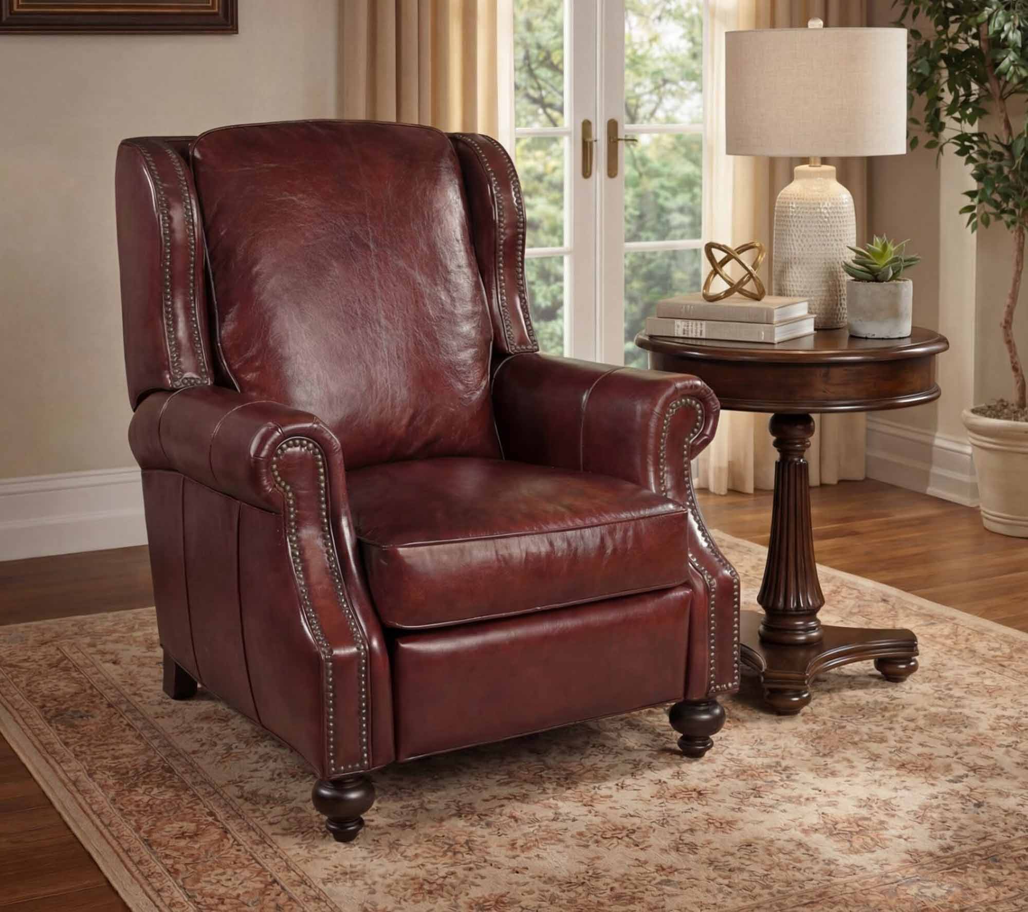 Drake Leather Recliner - Image 3