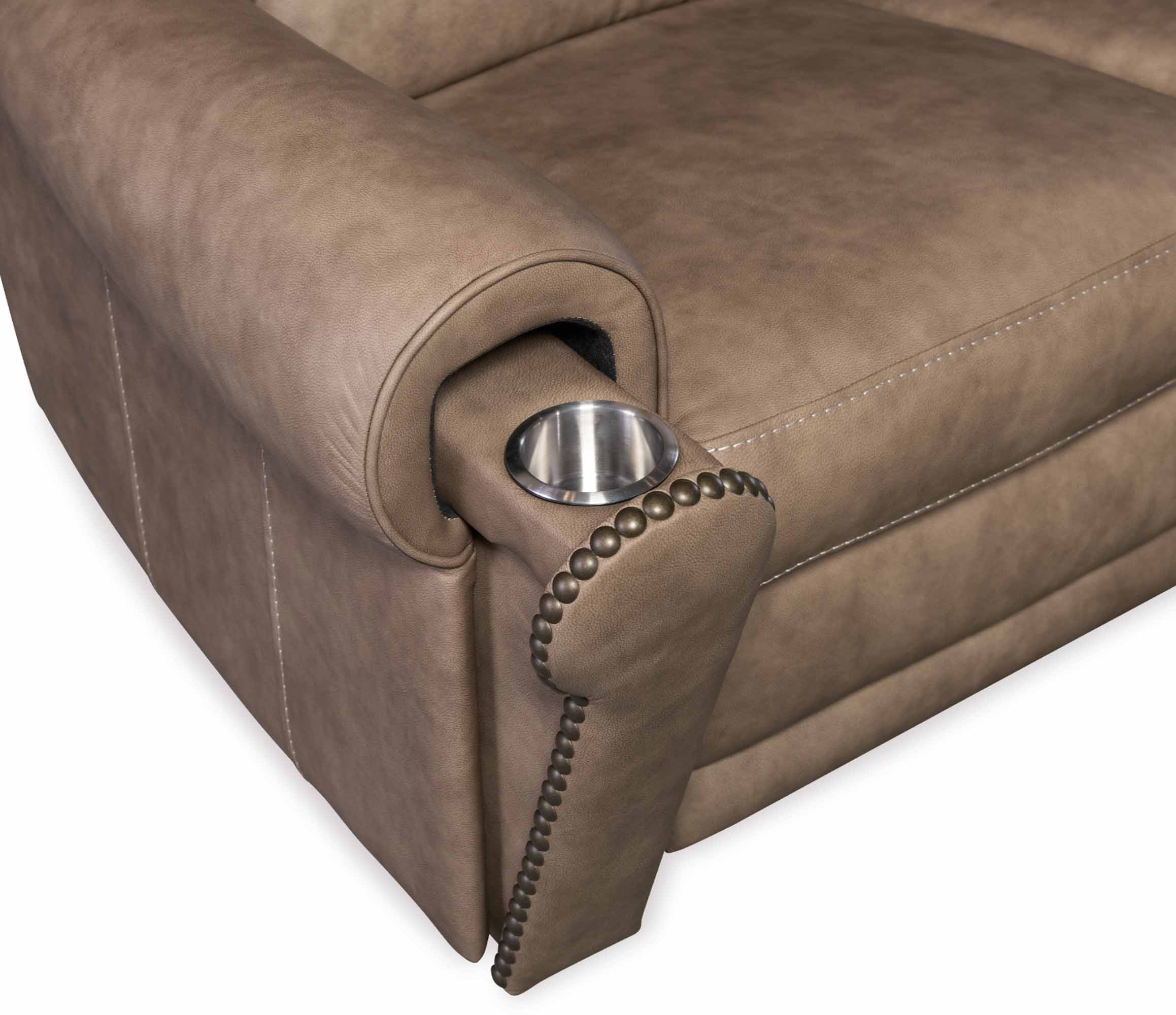 Dustin Leather Power Reclining Sofa With Articulating Headrest And Lumbar - Image 6