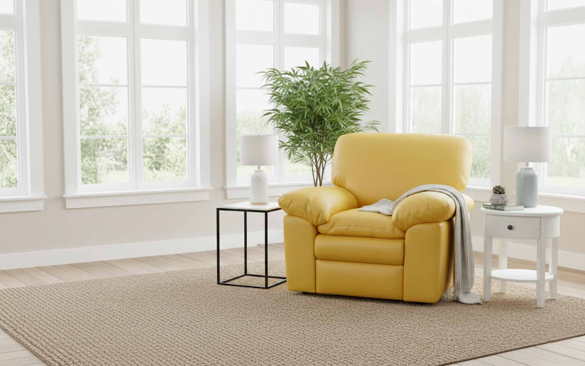 El Dorado Leather Swivel Glider Recliner - Image 4