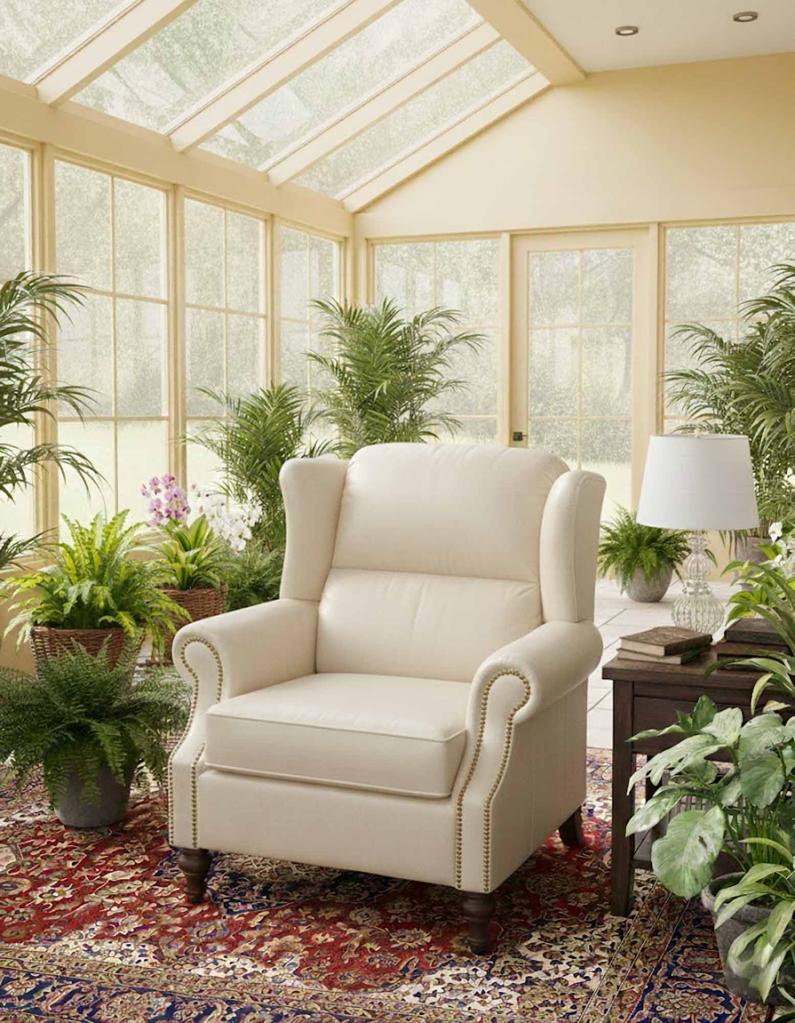 Elise Leather Recliner - Image 2