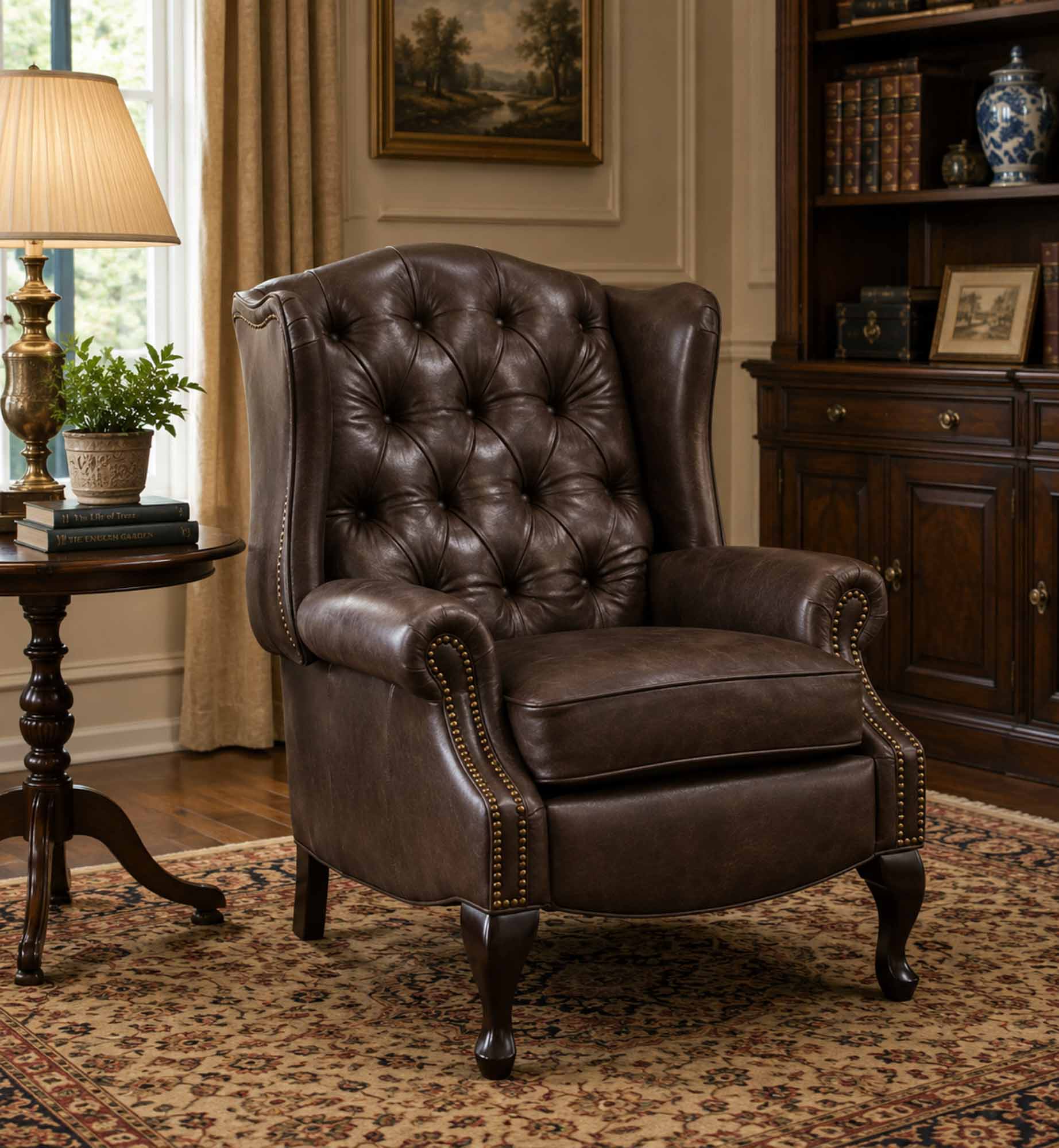 Elizabeth Leather Chair - Image 14