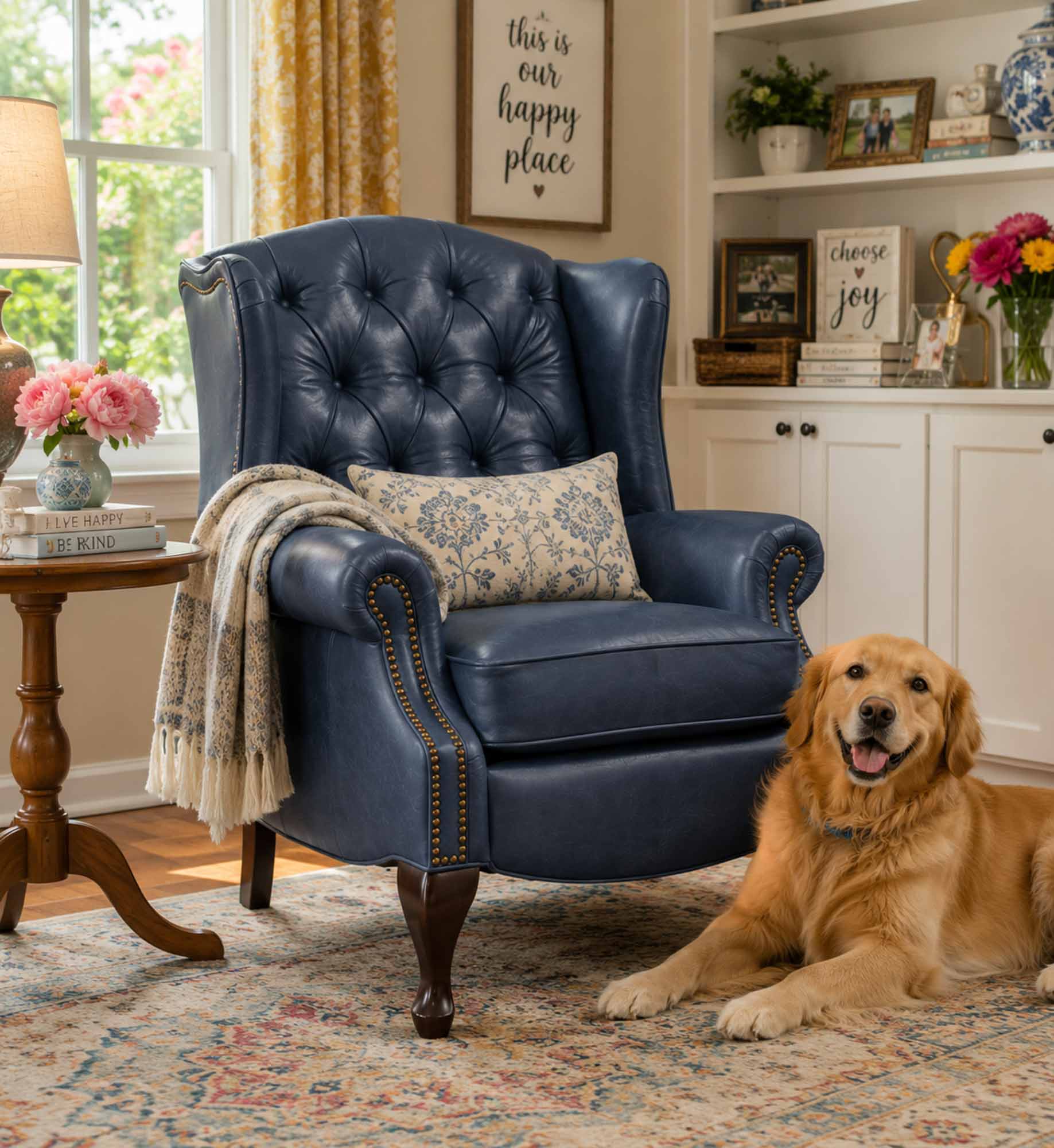 Elizabeth Leather Chair - Image 15