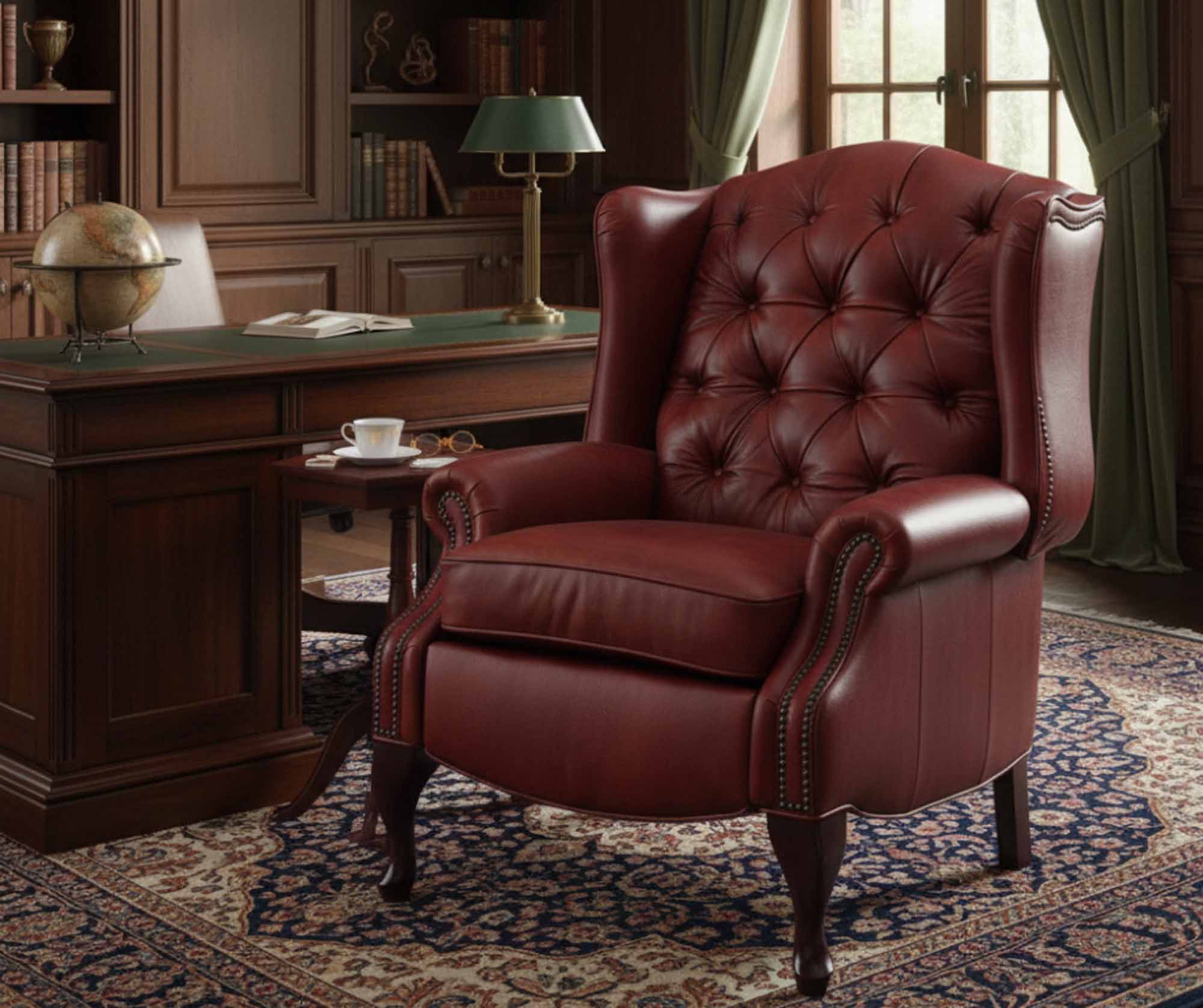 Elizabeth Leather Chair - Image 3