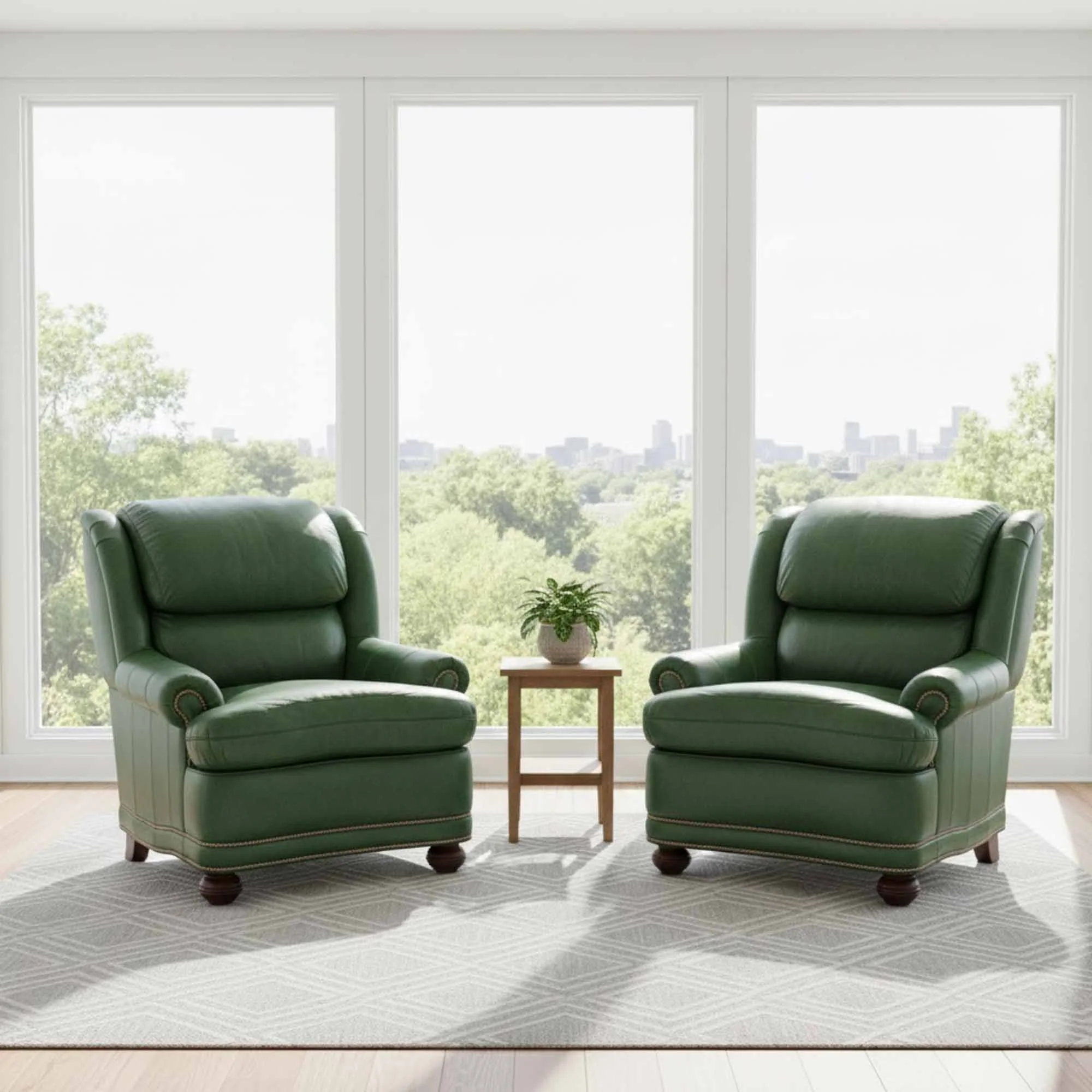 Ellis Leather Chair - Image 5