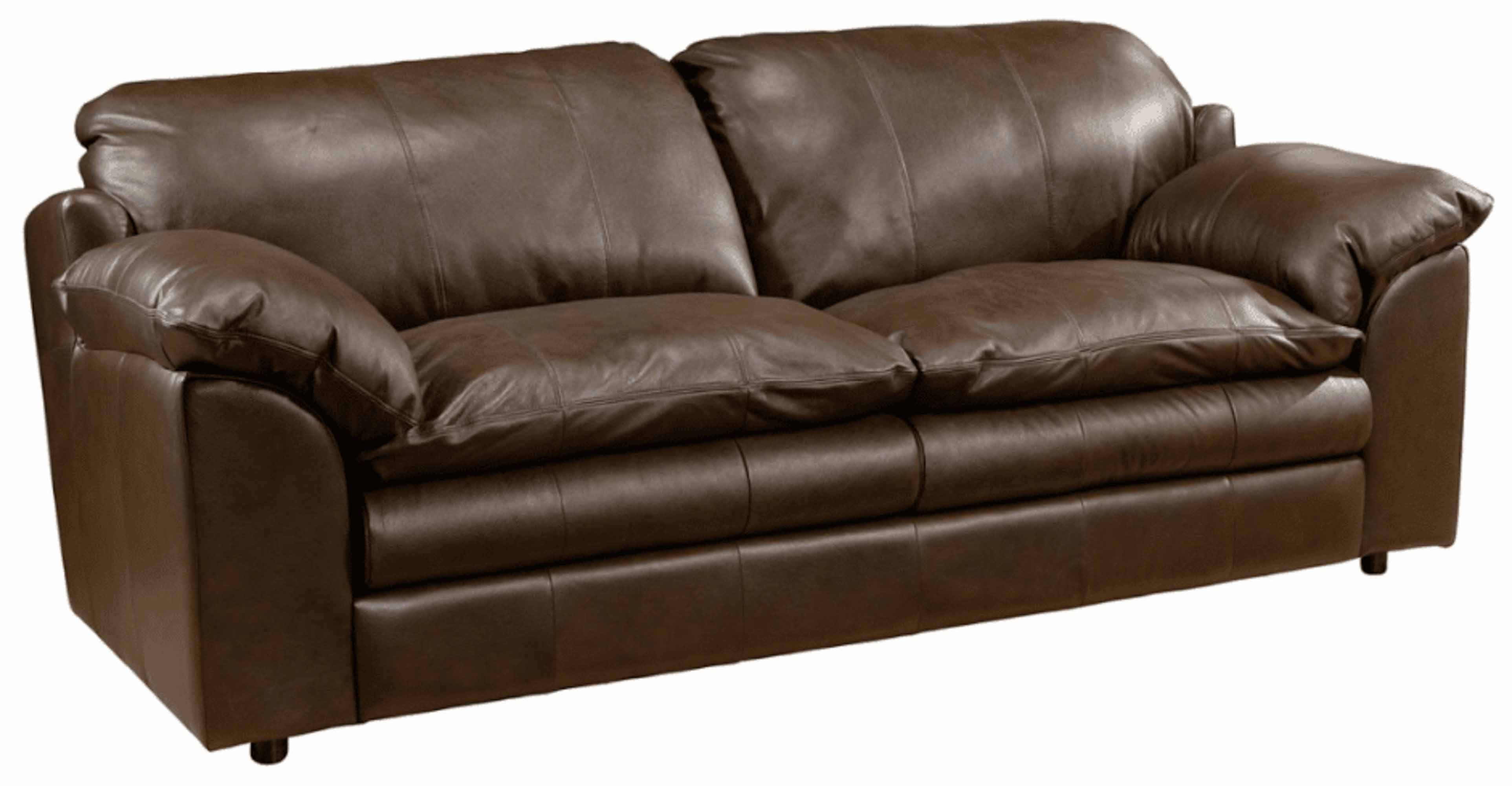 Encino Leather Loveseat