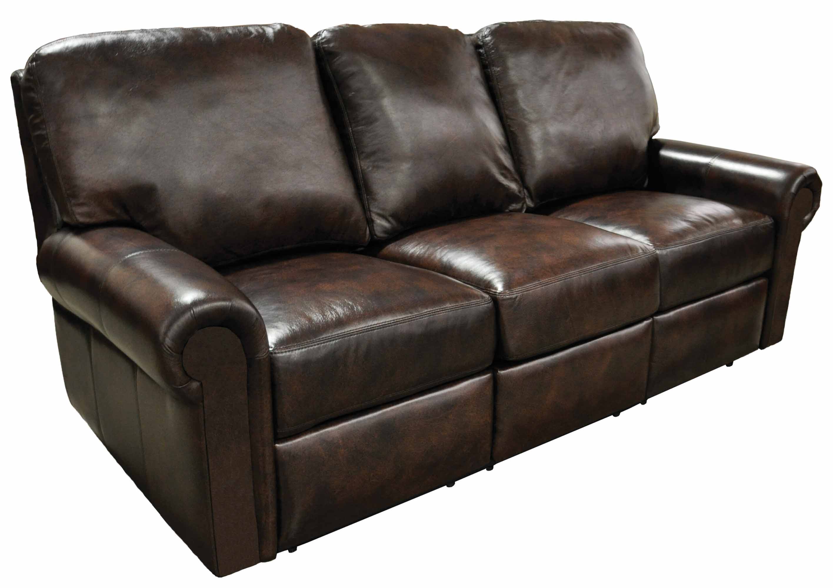 Fairbanks Leather Reclining Sofa