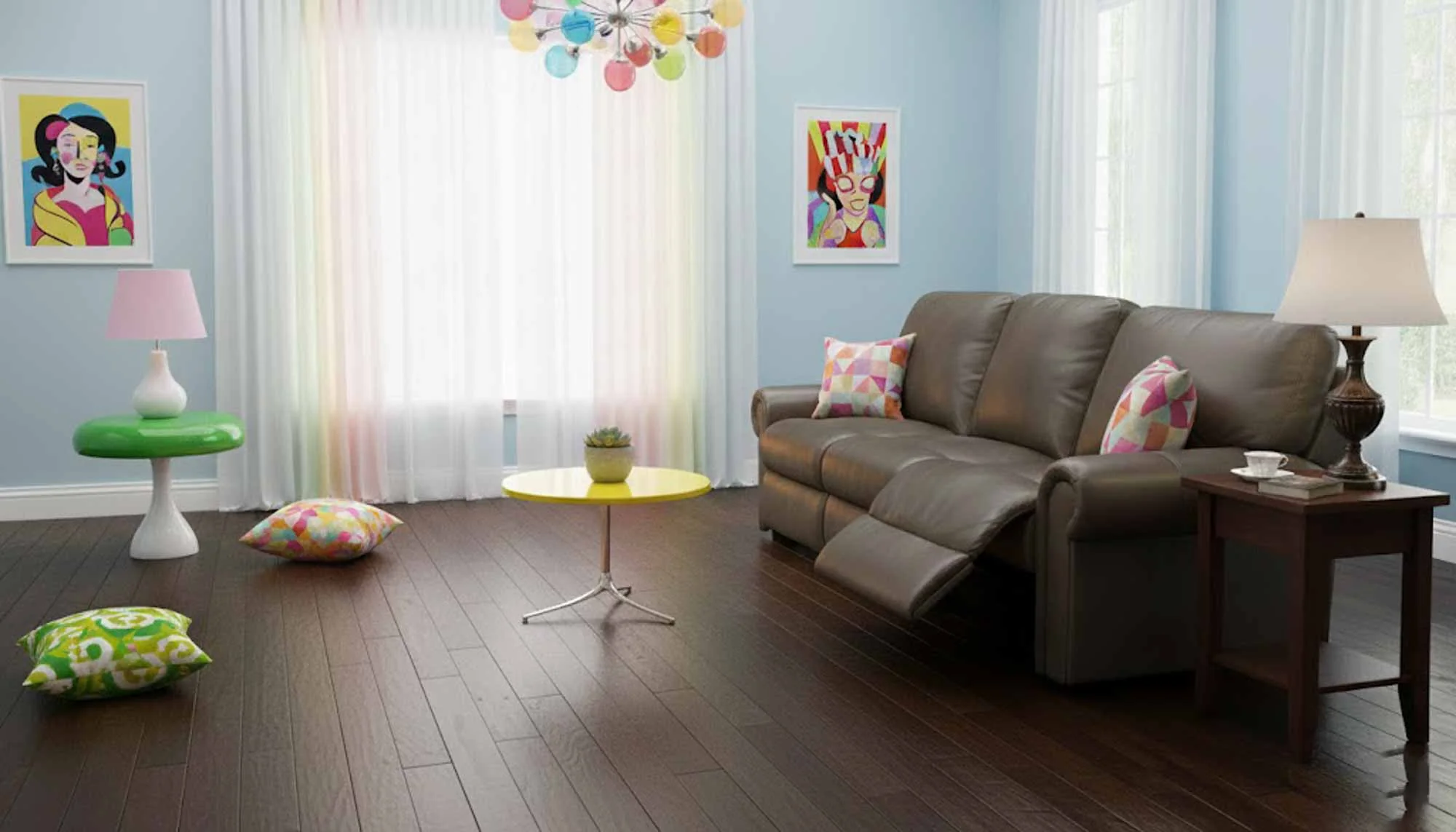 Fairfax Leather Reclining Sofa - Image 4