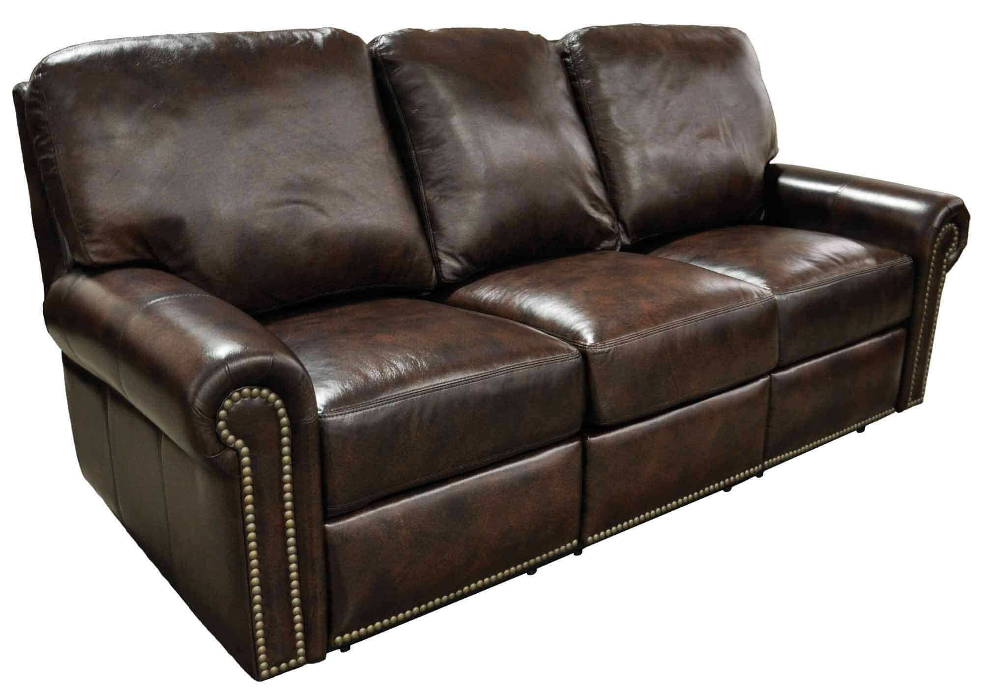 Fairfield Leather Reclining Loveseat