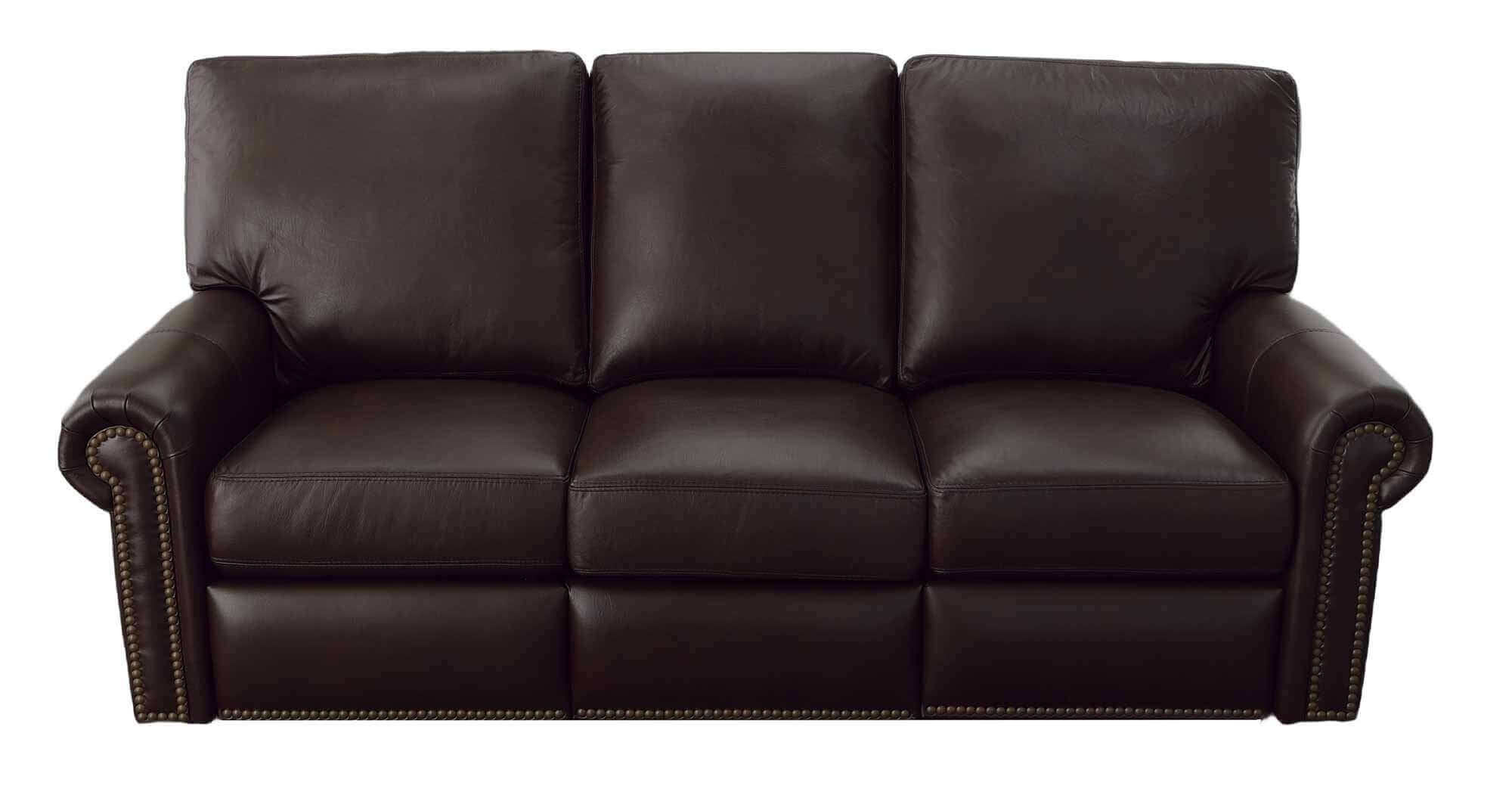 Fairfield Leather Reclining Loveseat - Image 3