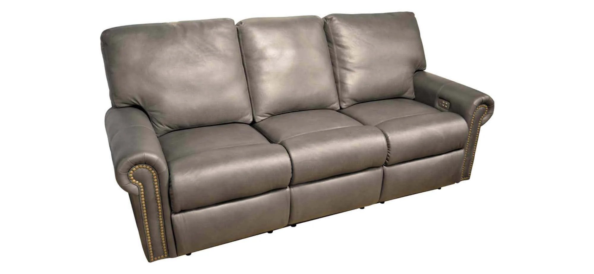 Fairmont Leather Reclining Sofa - Image 3