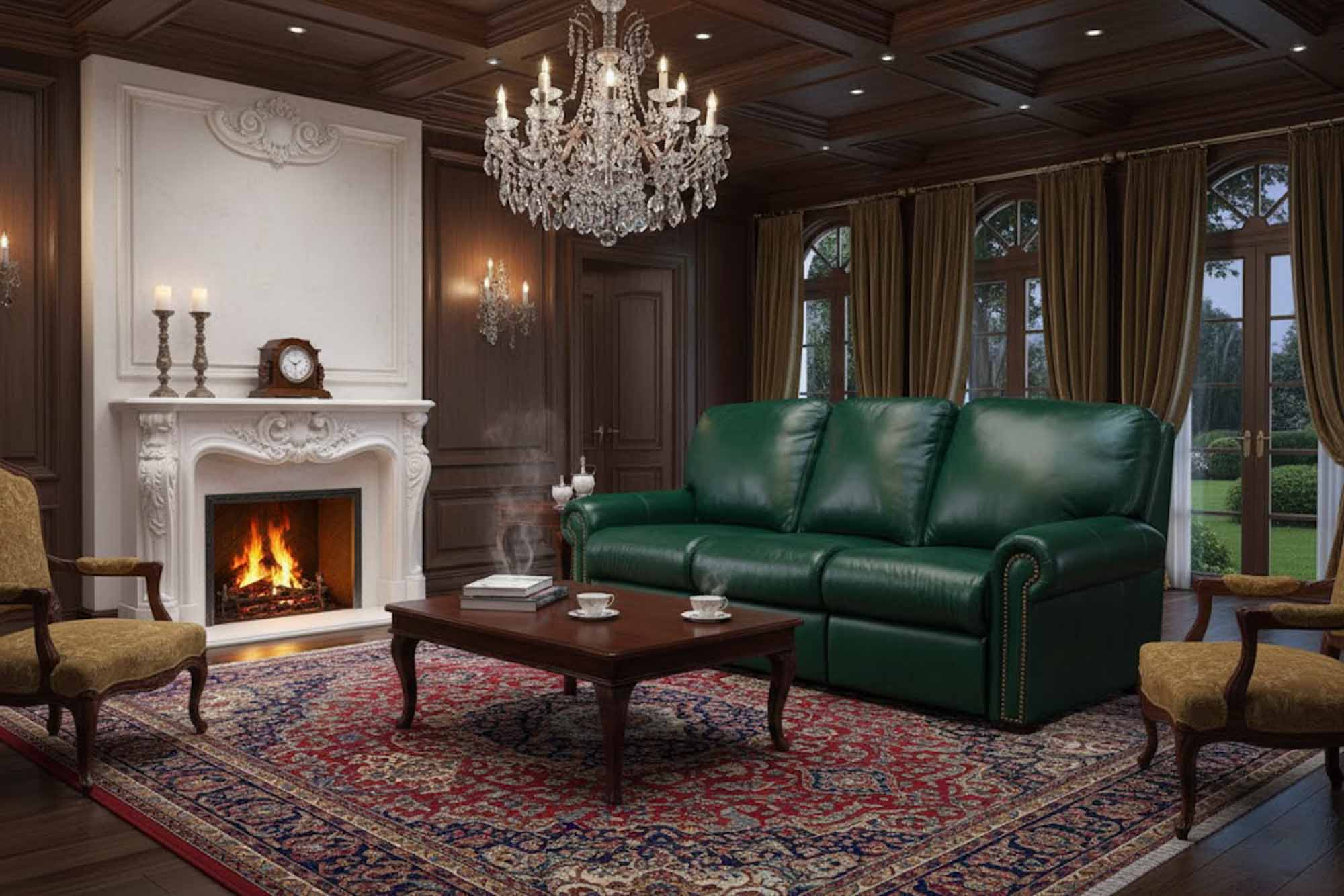 Fairmont Leather Reclining Sofa - Image 6