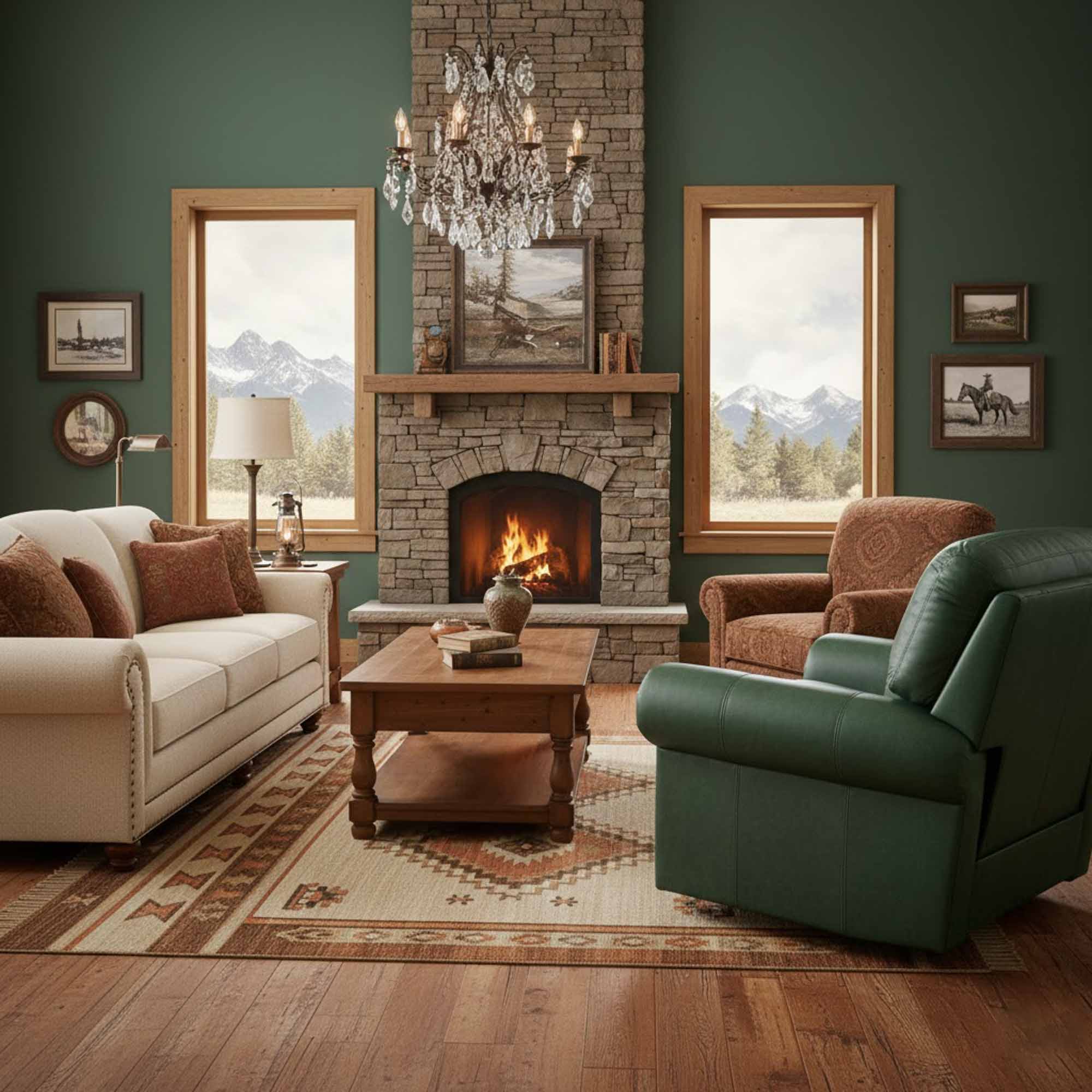 Fairmont Leather Swivel Glider Recliner - Image 7