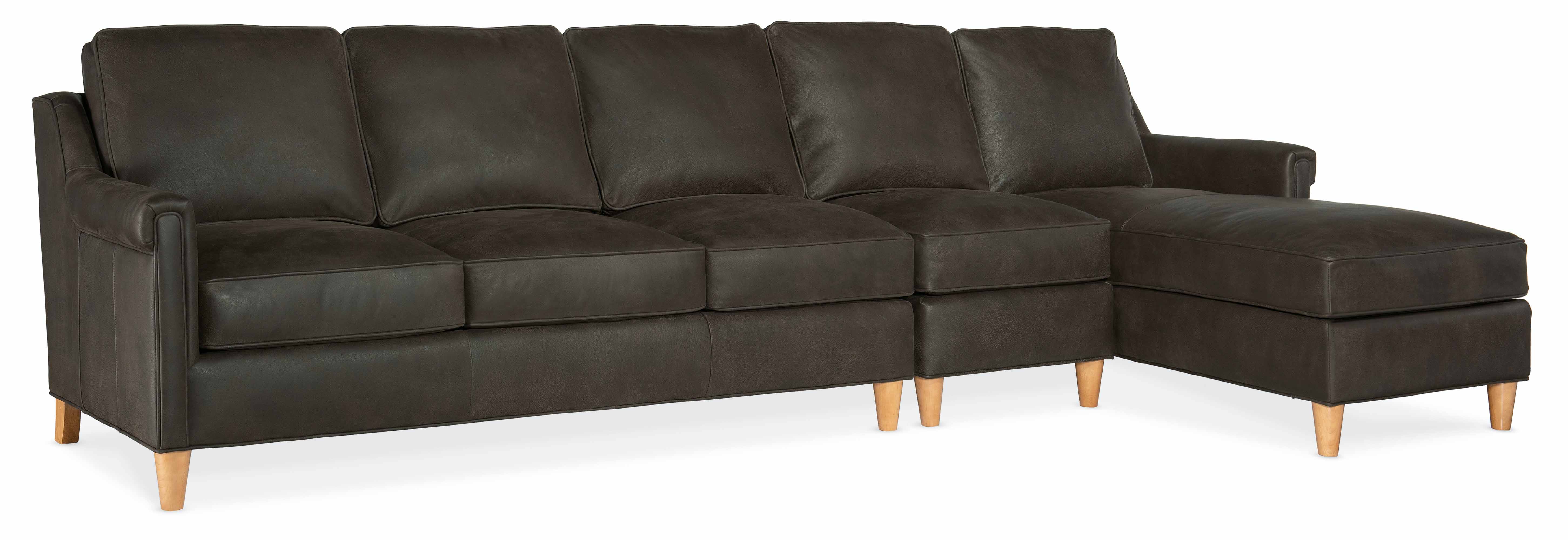 Finley Leather Sectional