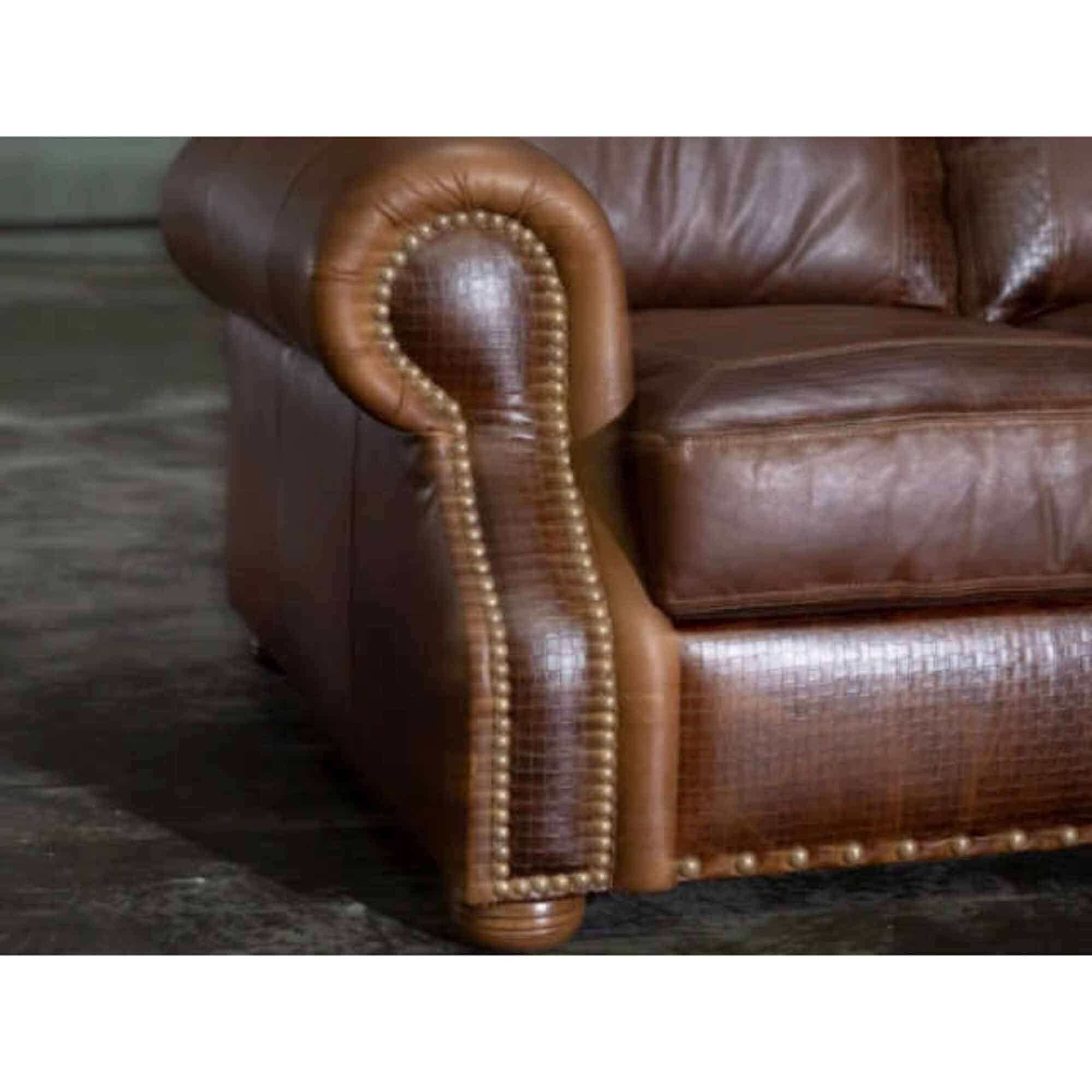 Foster Leather Sofa - Image 4
