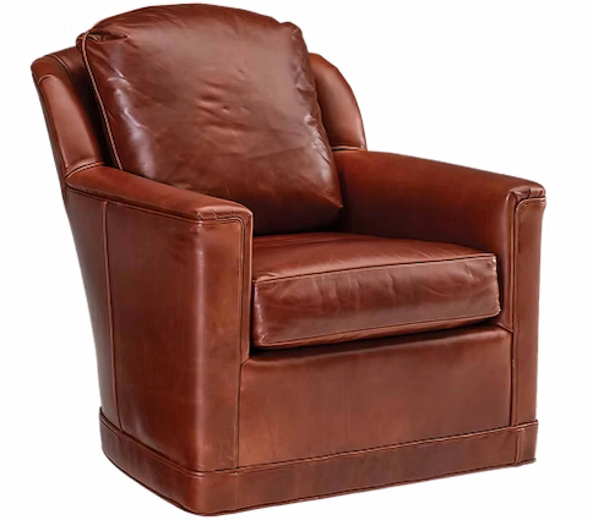 Gemma Leather Swivel Chair