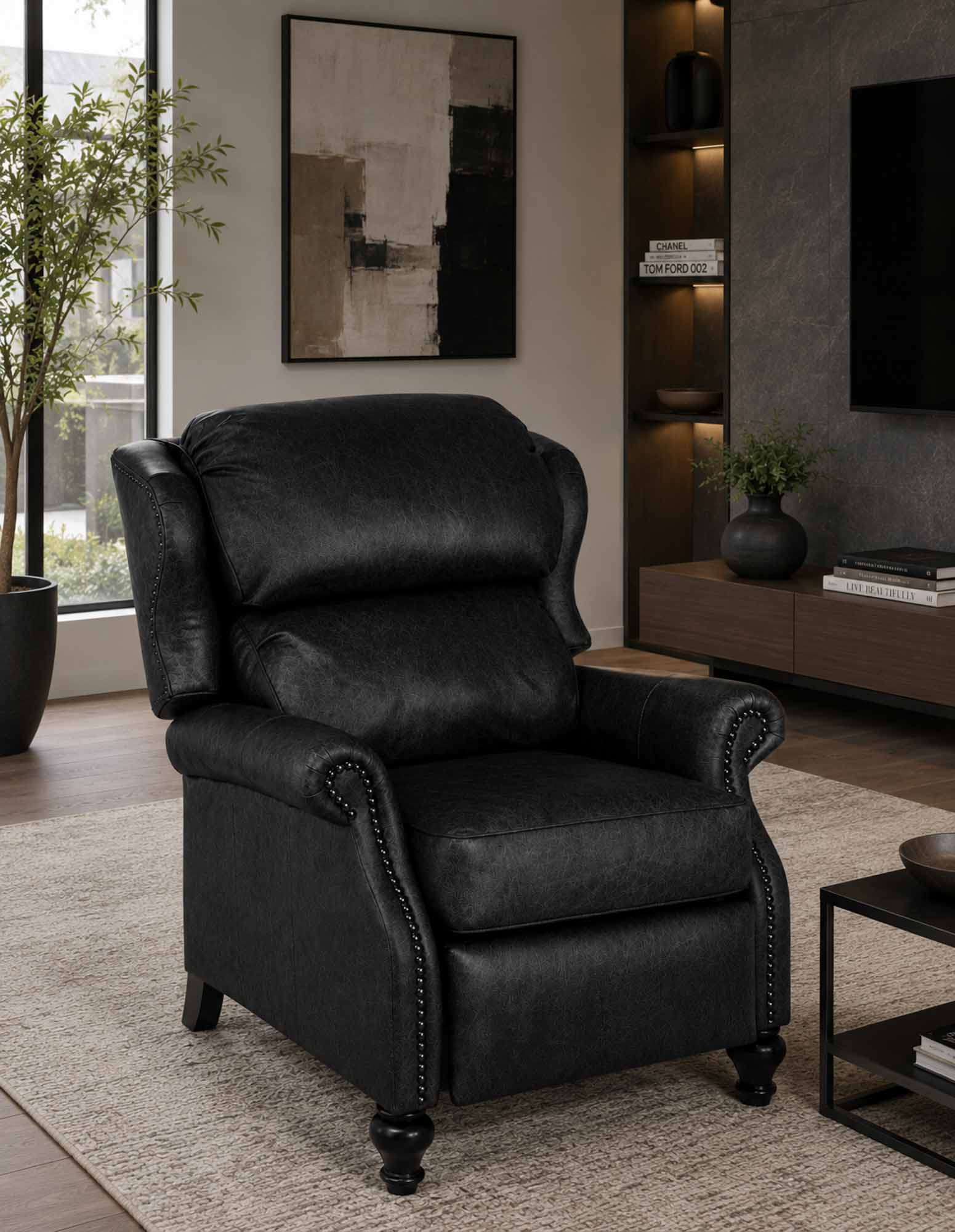 Georgetown Leather Power Recliner - Image 3