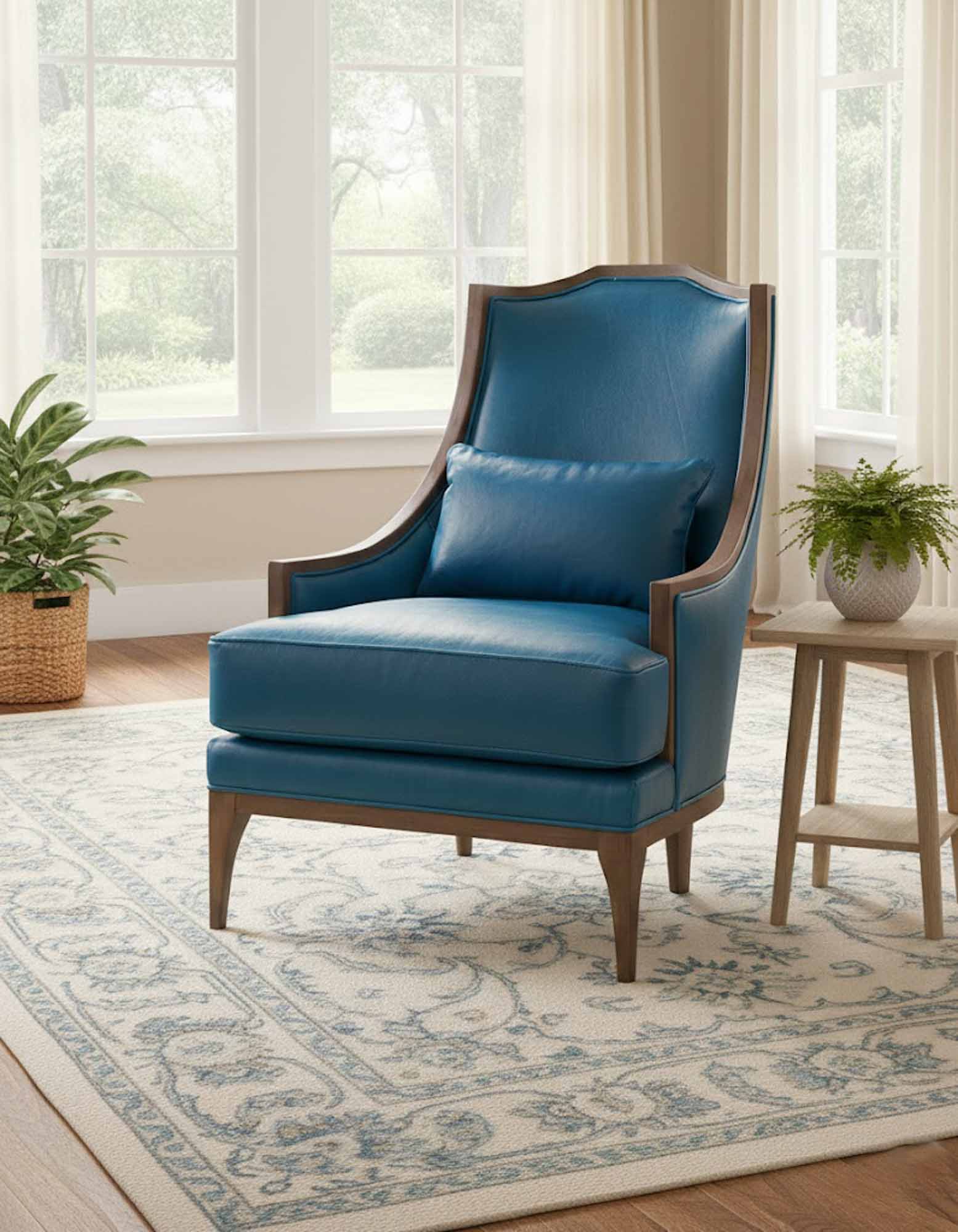 Grant Leather Chair - Image 5
