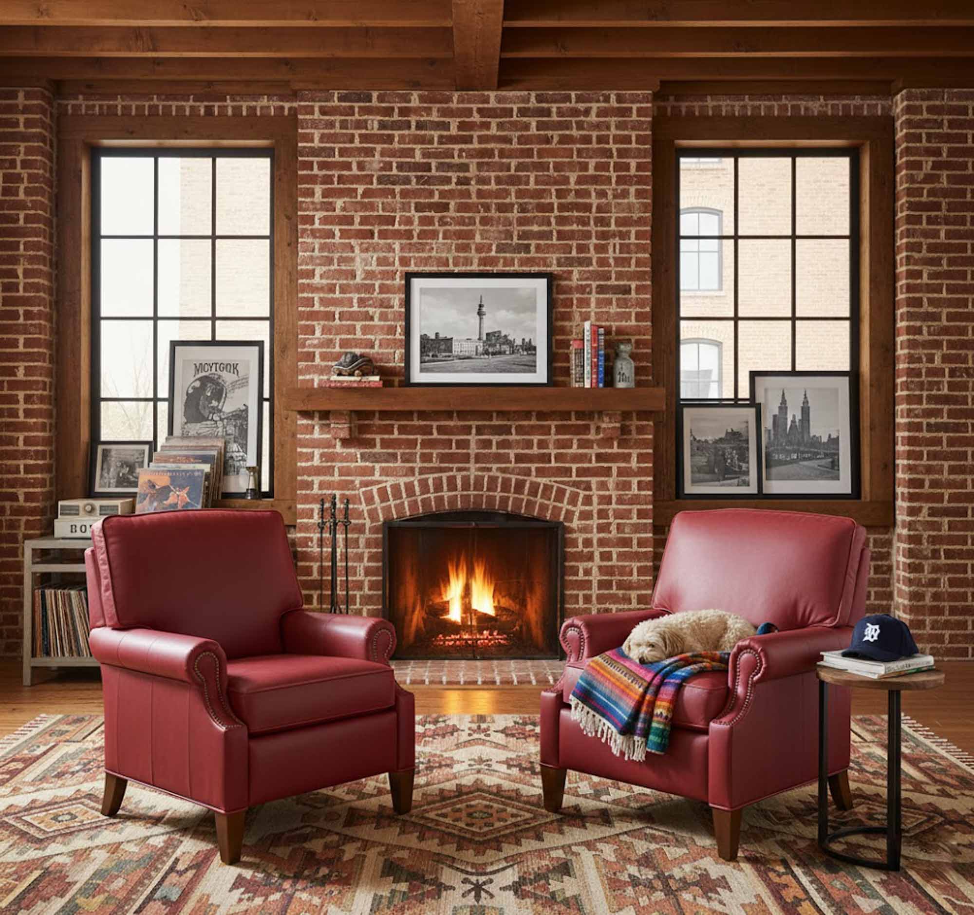 Gutfeld Leather Recliner - Image 6