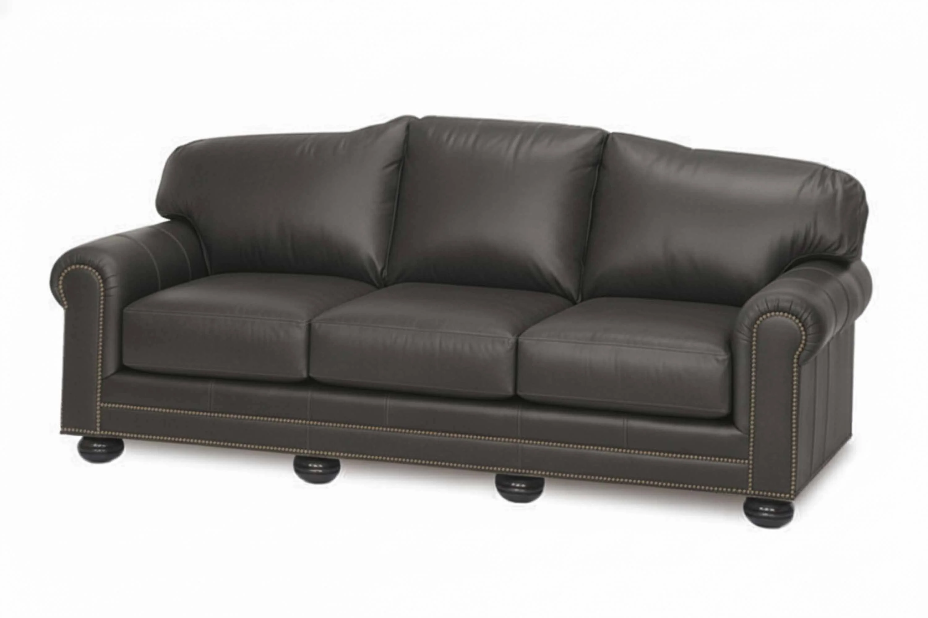 Hadlock Leather Sofa - Image 4