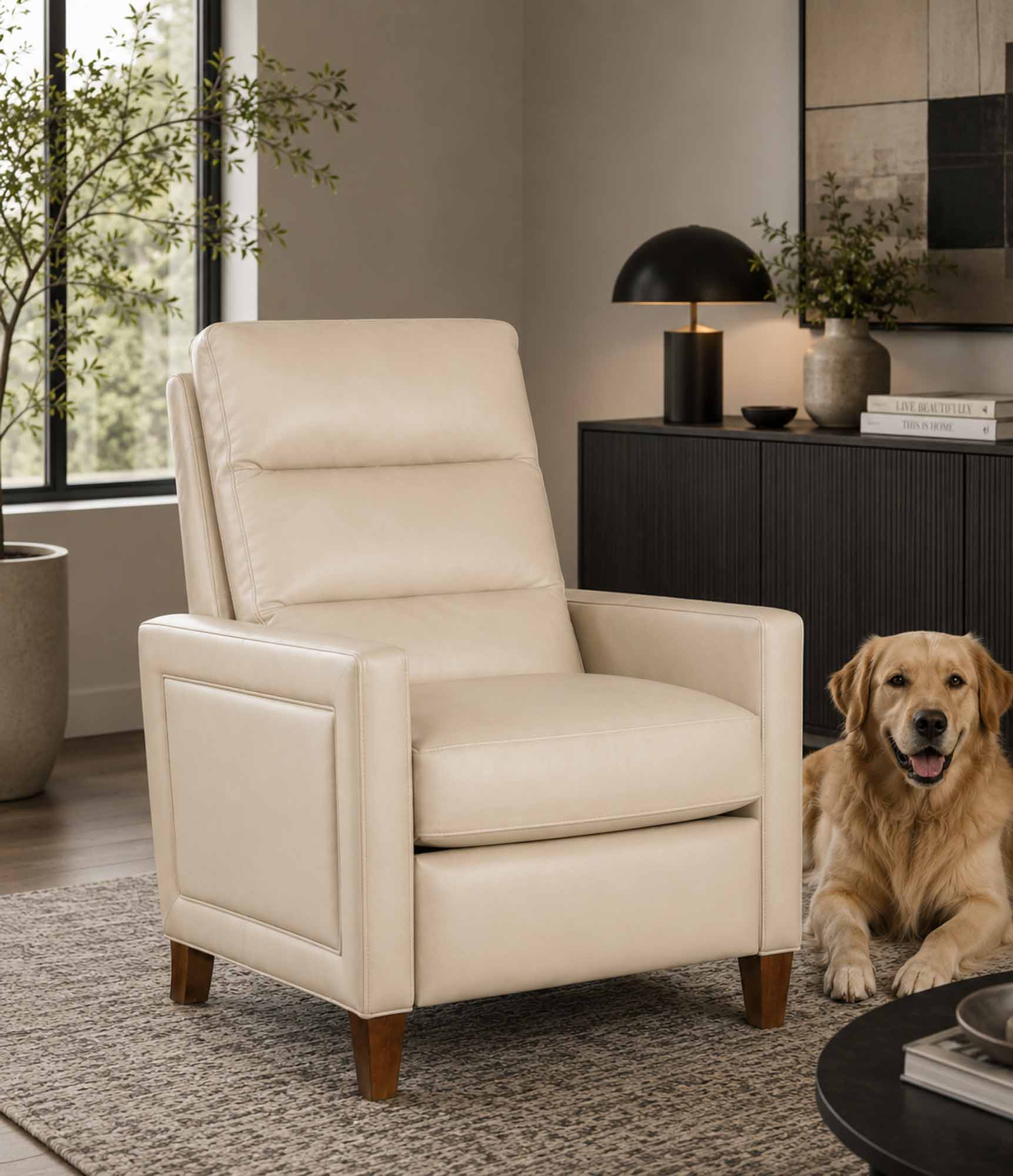 Halcyon Leather Recliner - Image 13