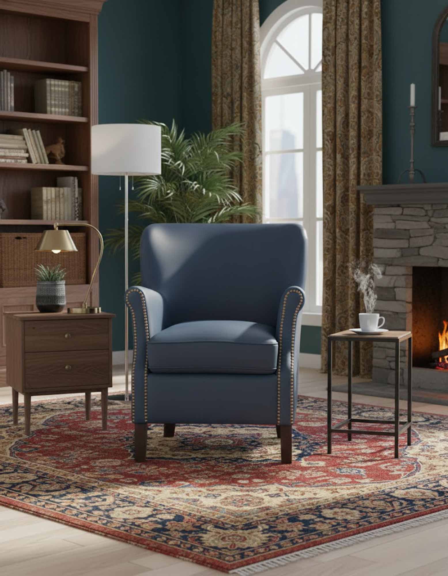 Hall Leather Chair - Image 4