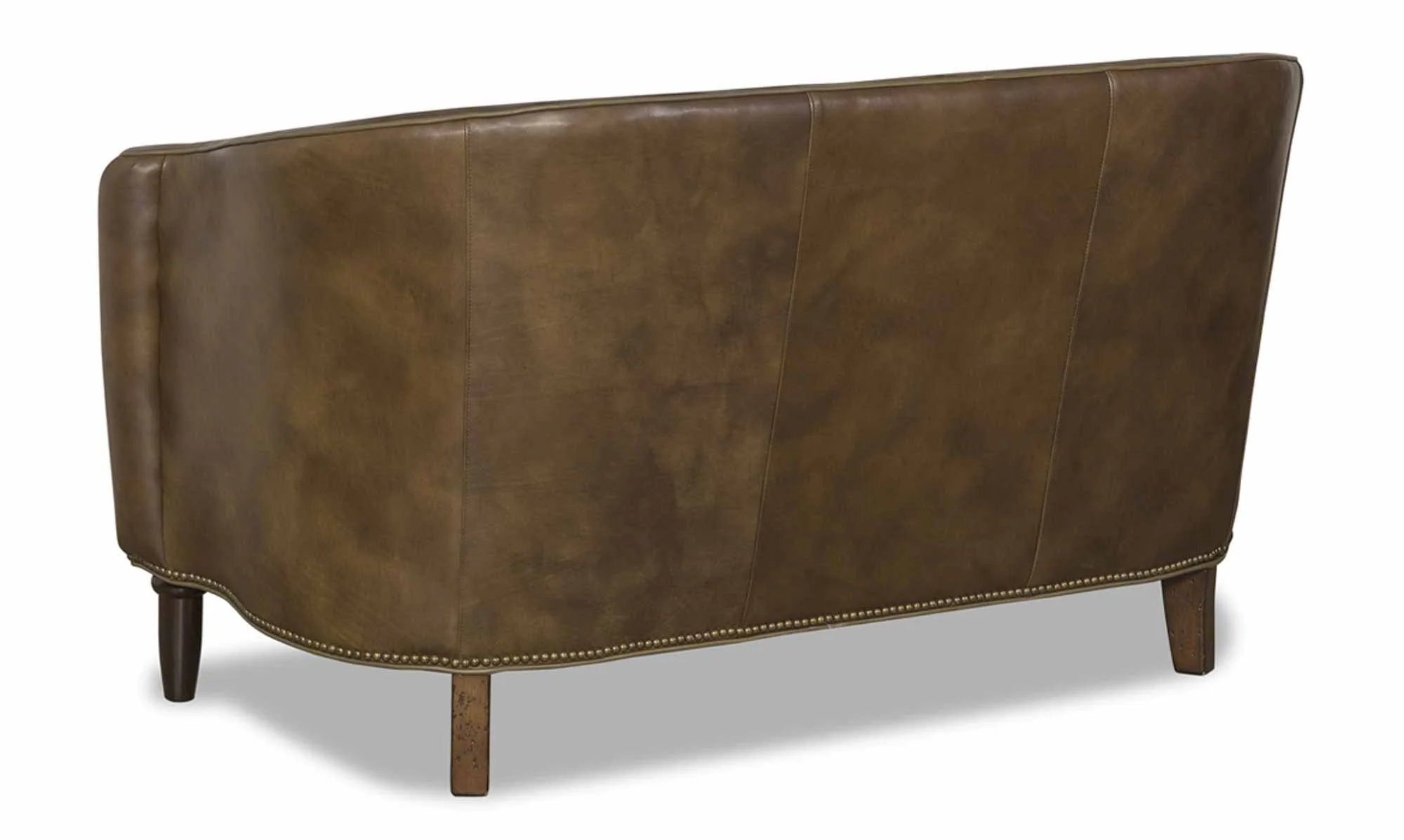 Halligan Leather Settee - Image 4